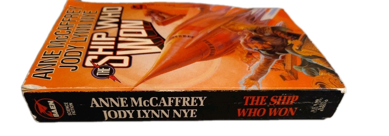 Ship Who Won by Jody L. Nye and Anne McCaffrey (1994, Paperback)