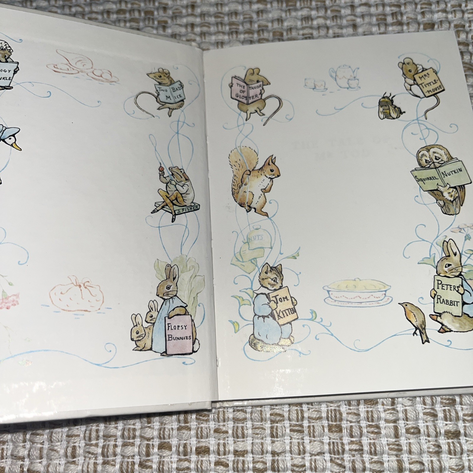 Rare MINT The Tale of Mr Tod Vintage Beatrix Potter