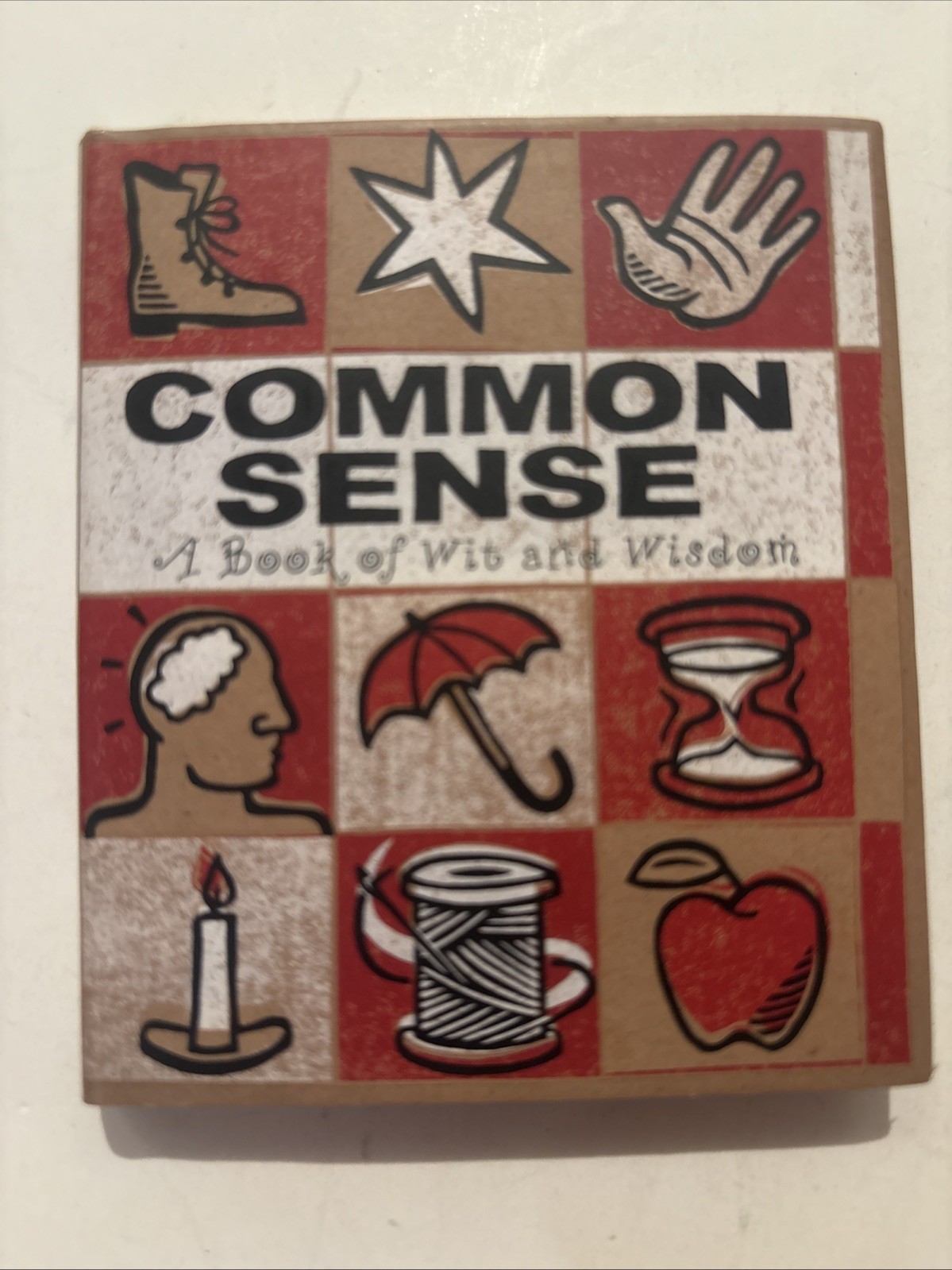 Common Sense: A Book of Wit and Wisdom HC/DJ Gift Book by Ariel Books -New