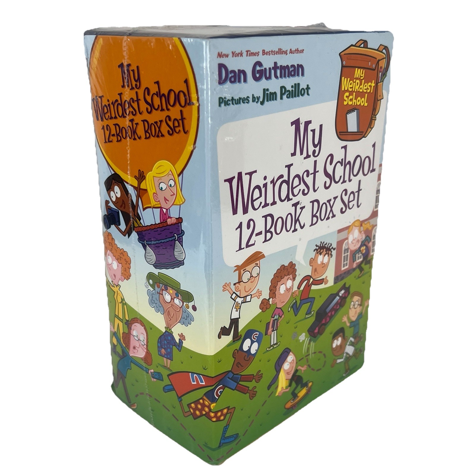 My Weirdest School 12-Book Box Set Books Bundle 1-12 Dan Gutman Jim Paillot READ