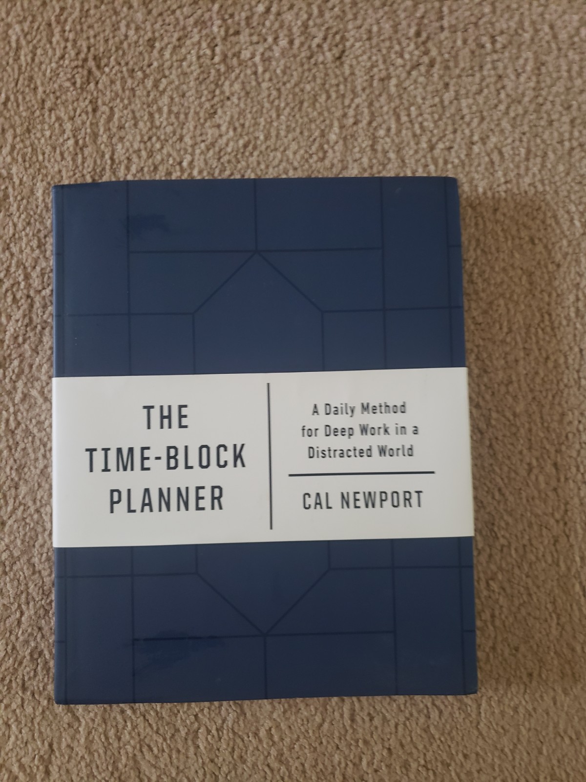 The Time-Block Planner by Cal Newport — Free Shipping – Returns Accepted