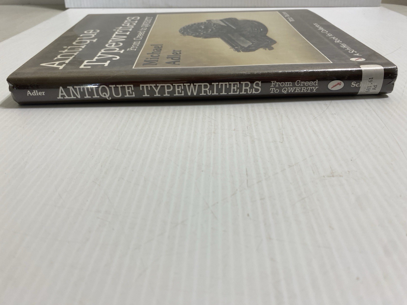 VTG 1997 MICHAEL ADLER ANTIQUE TYPEWRITERS HC BOOK