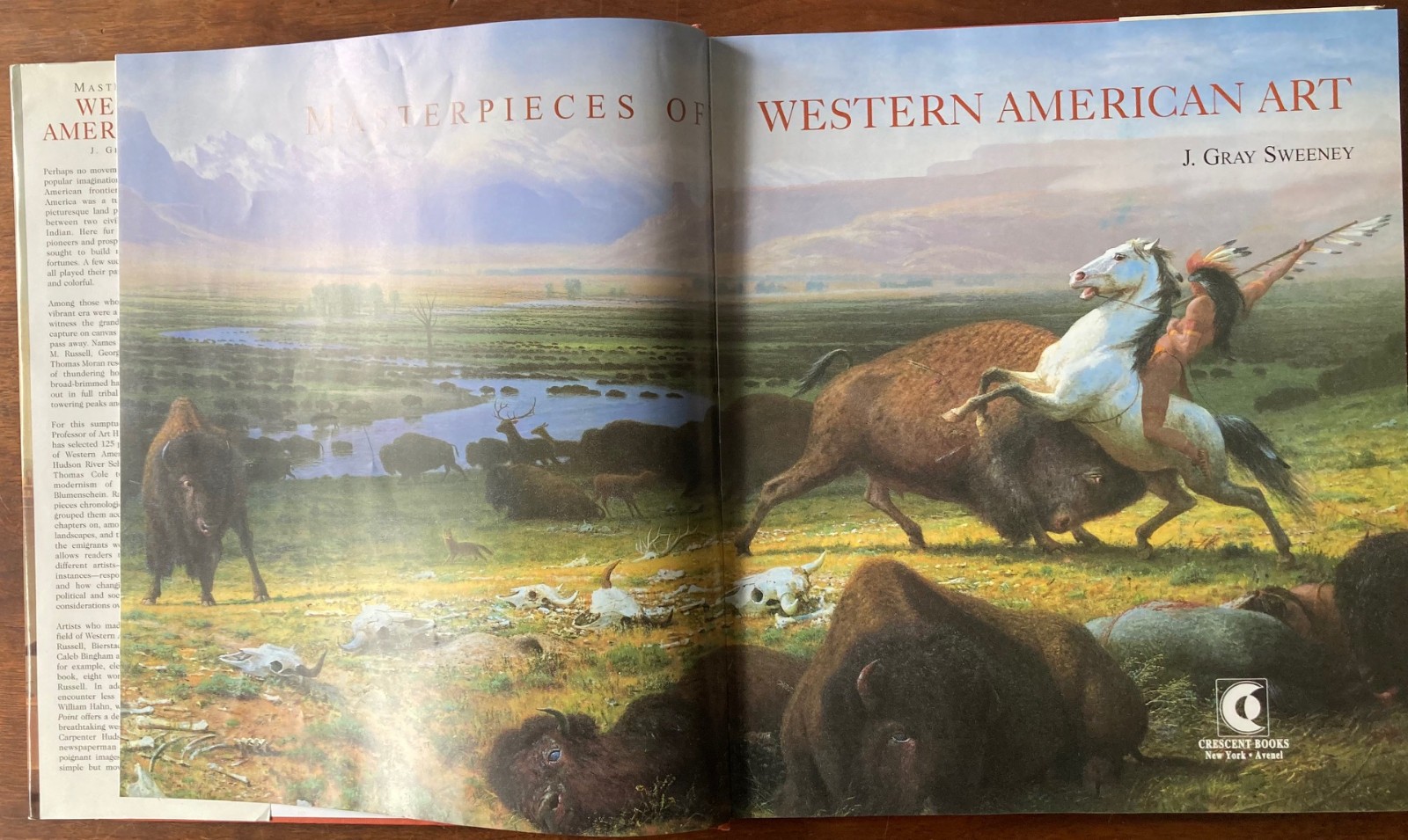 BOOK~MASTERPIECES OF WESTERN AMERICAN ART~J GRAY SWEENEY~240 PAGES OF REFERENCE