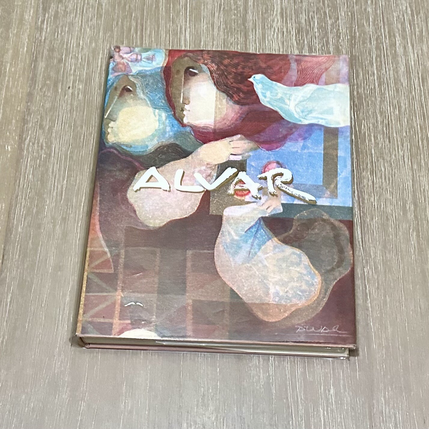 Alvar *SIGNED* Monograph with Signed Litho DJ (1993) Miralles & Alzueta HC/DJ