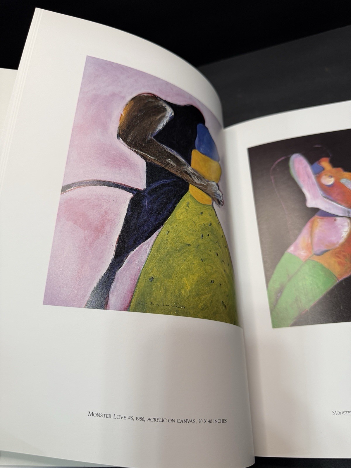 Fritz Scholder Paintings & Monotypes 1988 | Twin Palms | Tarn Provenance VG