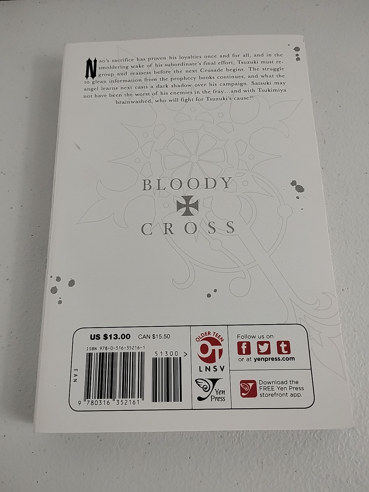 Komeyama, S: Bloody Cross, Vol. 9 by Shiwo Komeyama [Paperback, 224 pages] NEW