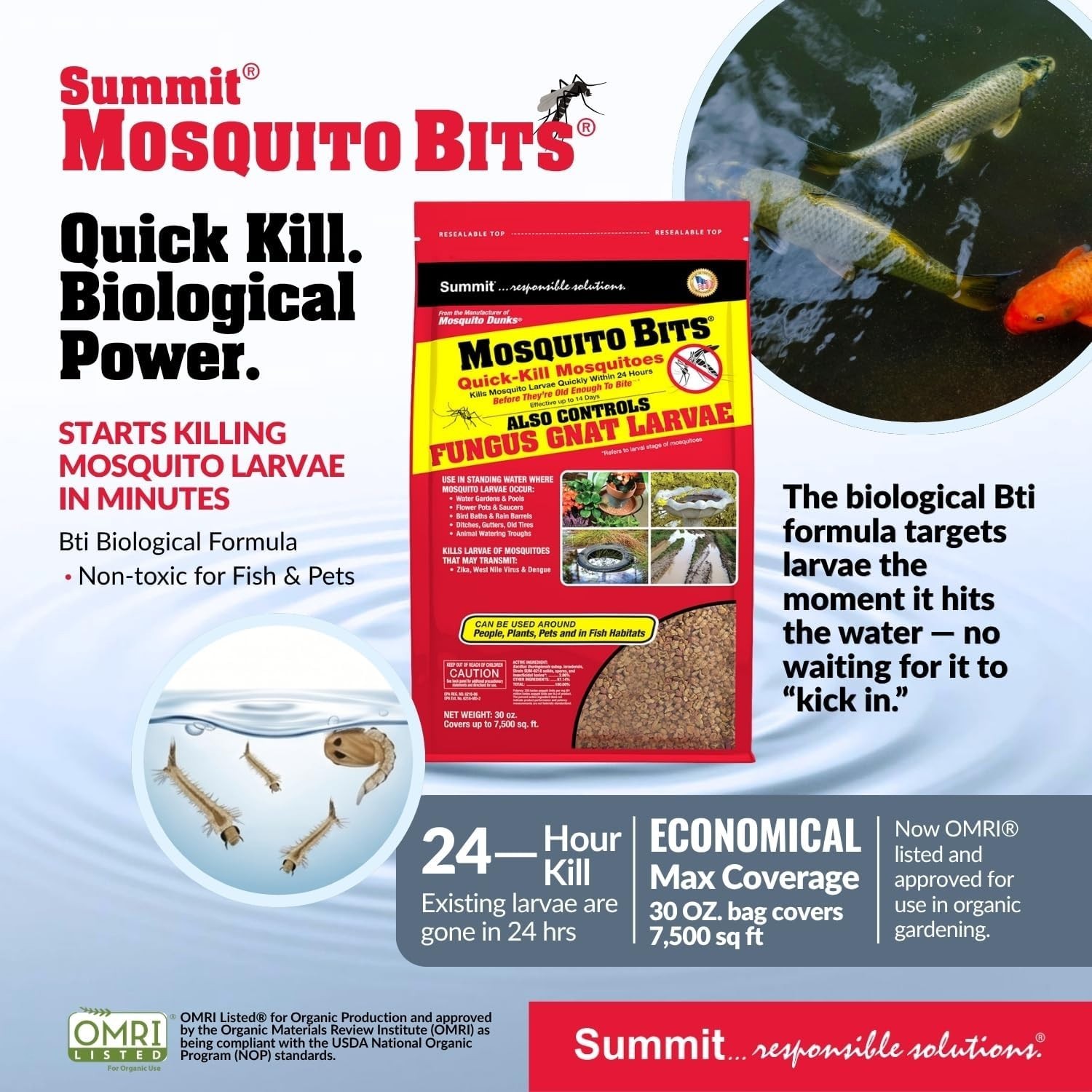 CHEMICAL CO 117-6 30OZ Mosquito Bits