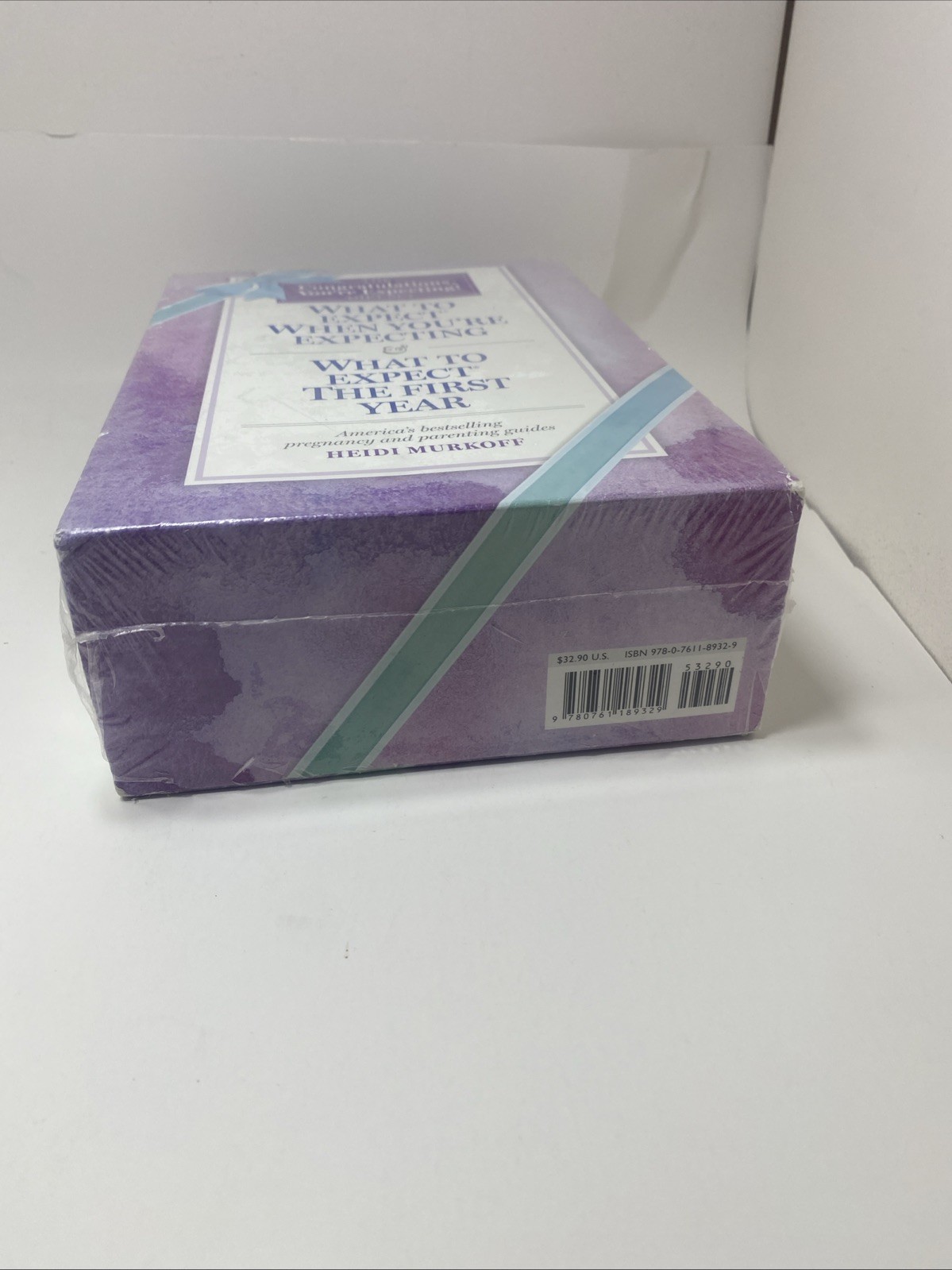 What to Expect Book Gift Set: When Expecting, The First Year. Sealed Murkoff