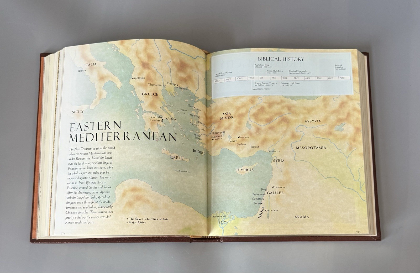 The Complete Bible Handbook by John Bowker — Leather Bound, Hardcover — 1998