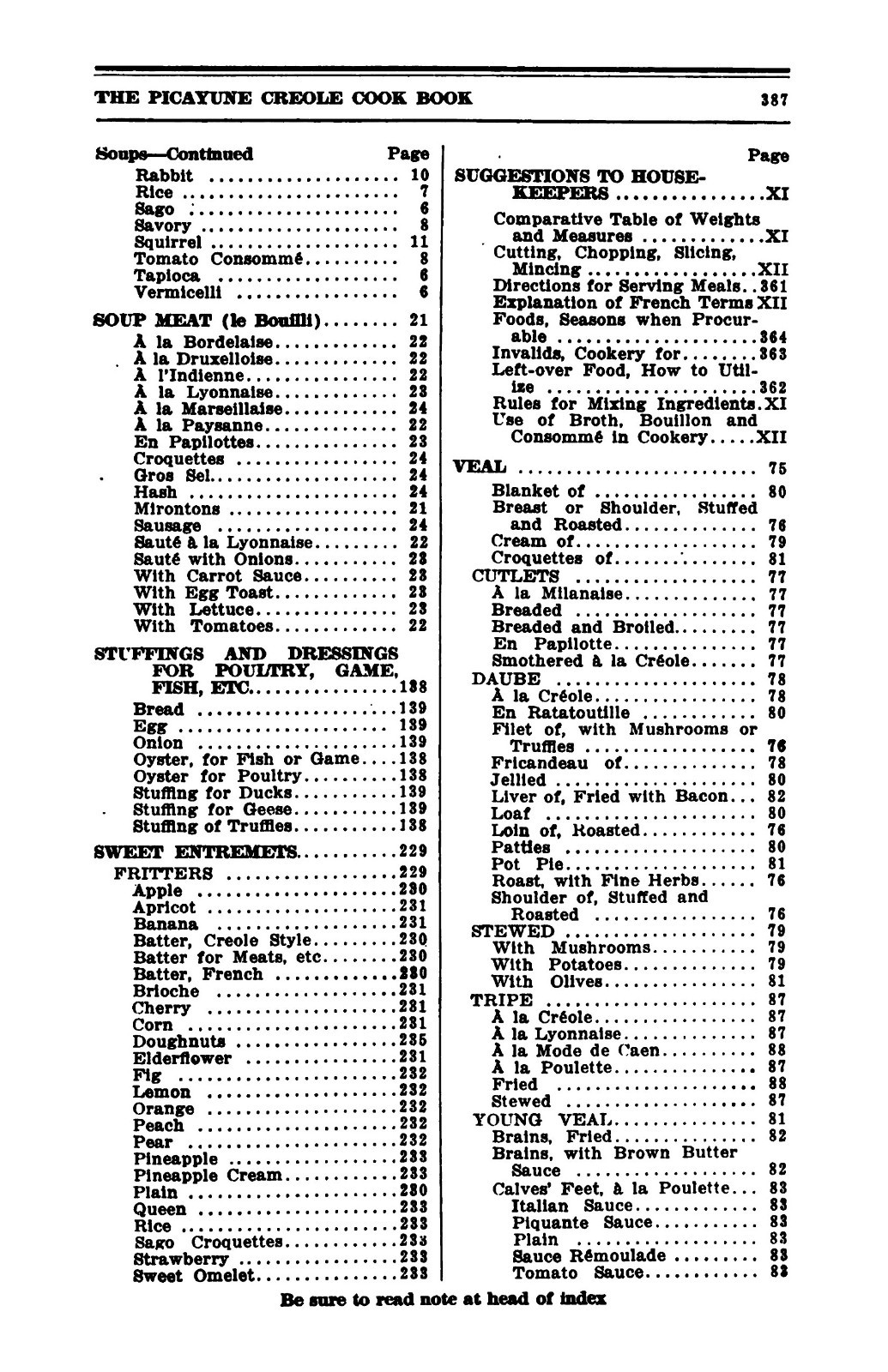 1922 The Picayune Creole Vintage Cook Book 404 Pages