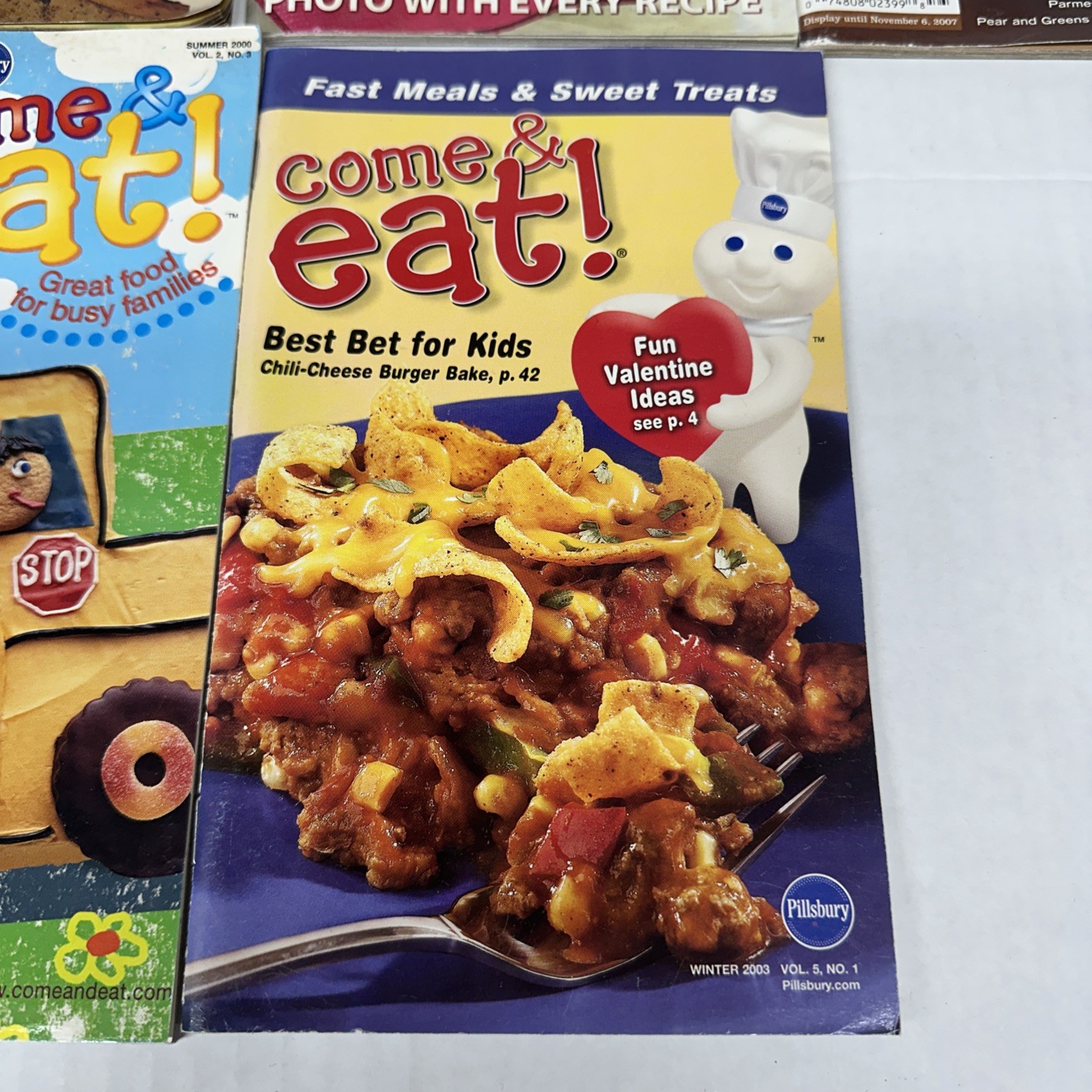 Betty Crocker & Pillsbury Cookbooks Lot Of 6 Mid 90s-Early 2000s Grilling Baking