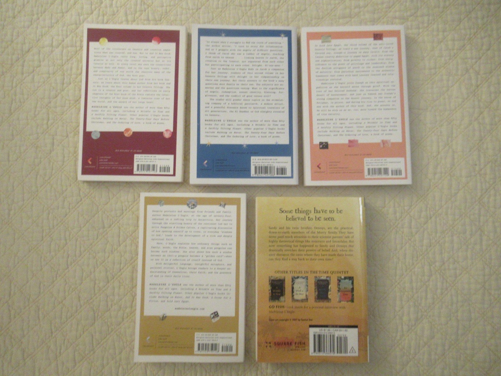 Madeleine L’Engle Genesis Trilogy + Penguins & Golden Calves (Paperback)