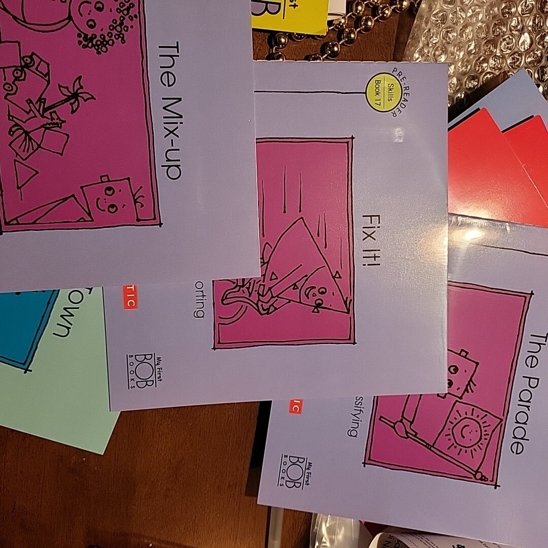 Bob Bks.: My First Bob Books – Alphabet Box Set Phonics, Letter Sounds, Ages…