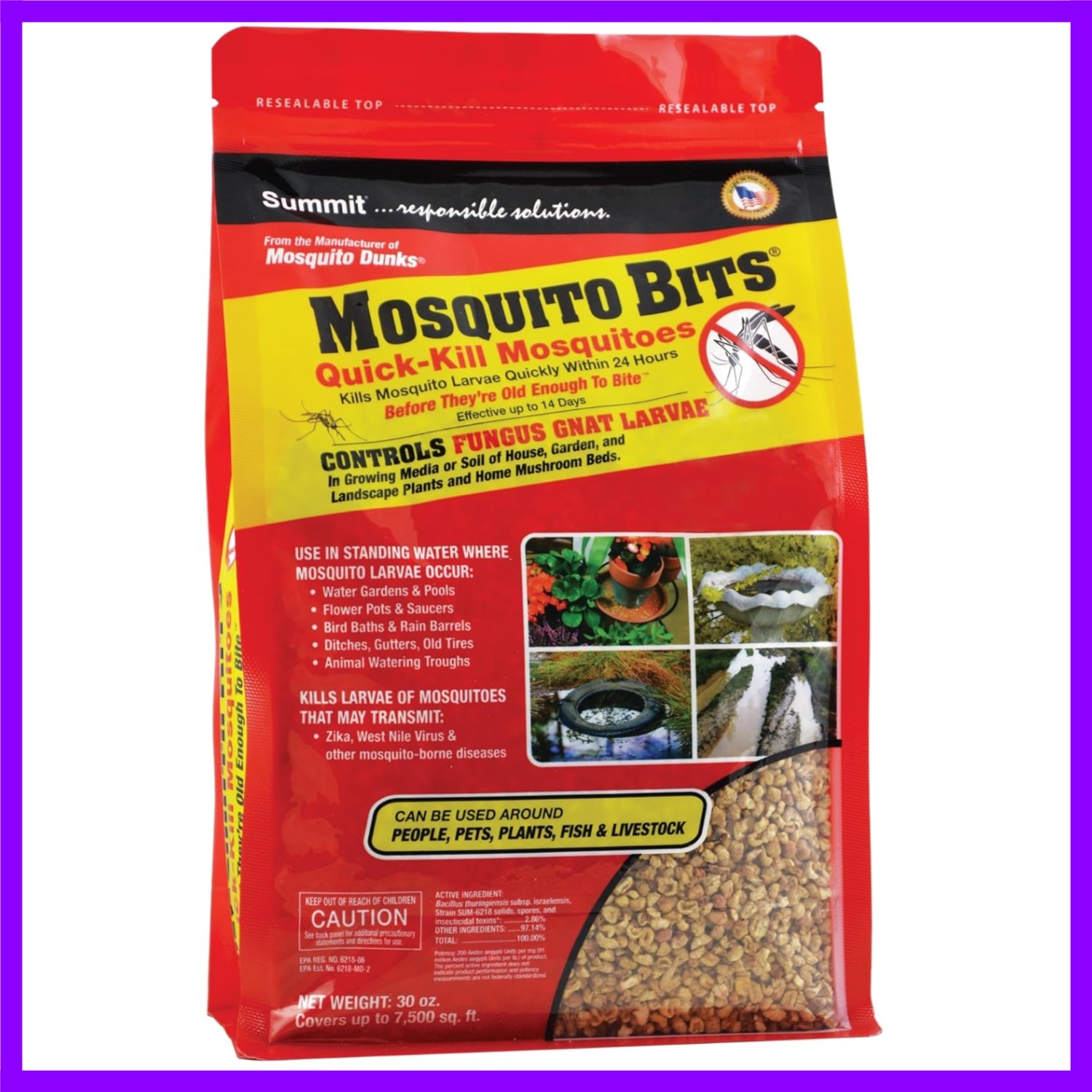 CHEMICAL CO 117-6 30OZ Mosquito Bits