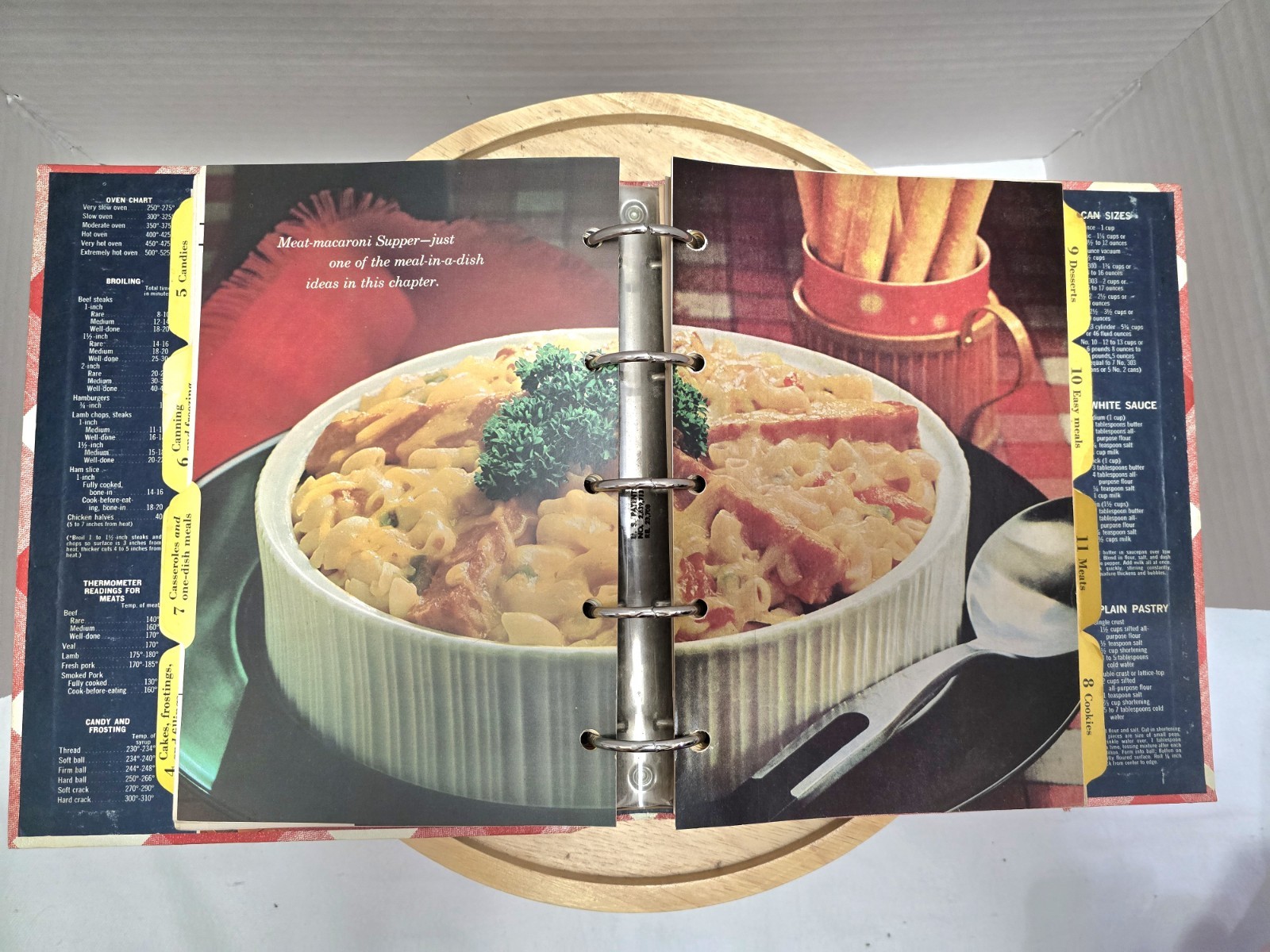 Better Homes And Gardens New Cook Book: Five -5- Ring Binder – 1968 Edition