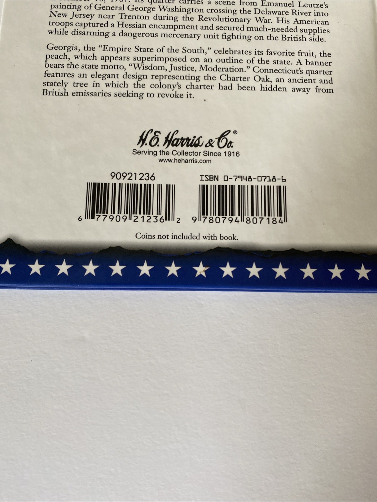 THE OFFICIAL U.S. MINT STORIES OF THE 1999 50 STATE – Vintage Hardcover New