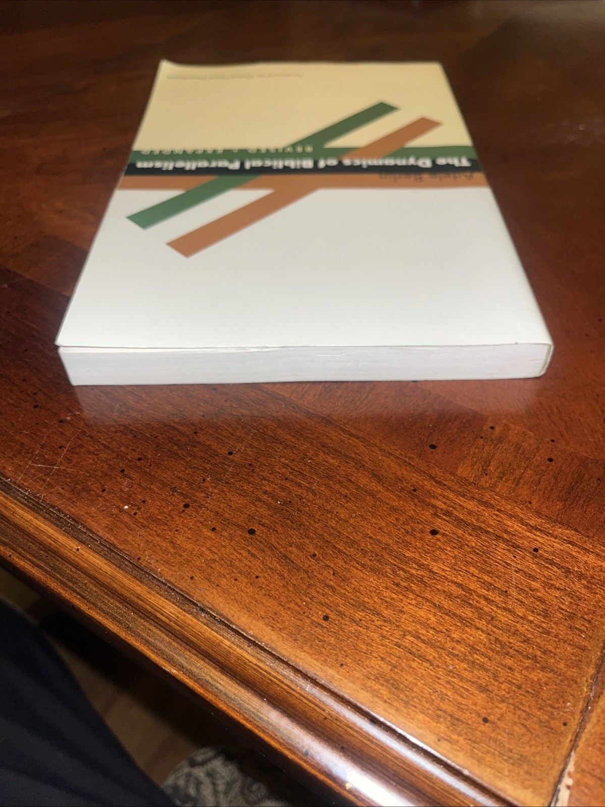 The Dynamics of Biblical Parallelism Adele Berlin Very Good Paperback A9