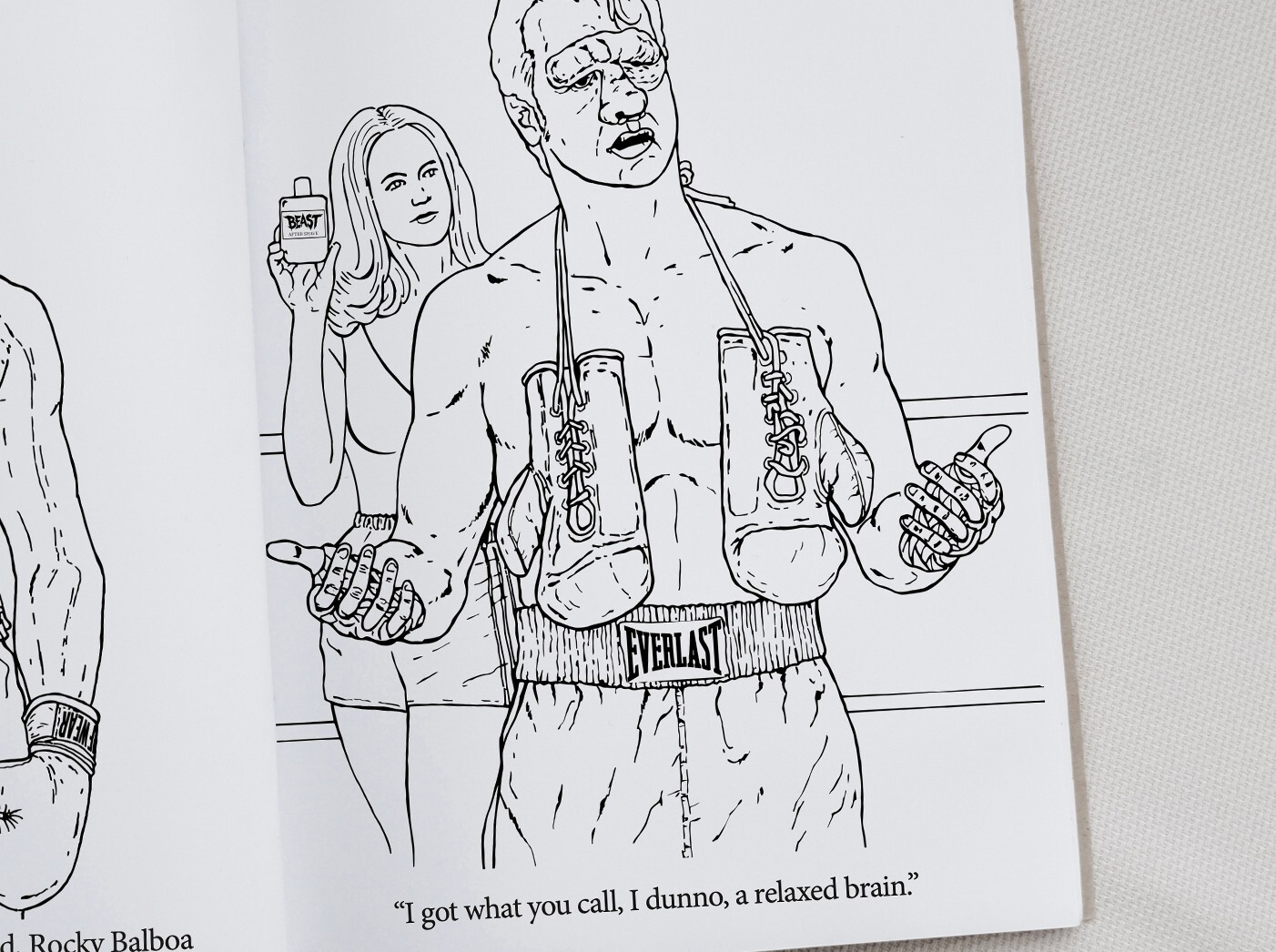 Rocky Coloring Book – 32 Pages of Rocky Balboa! All Original Illustrations!