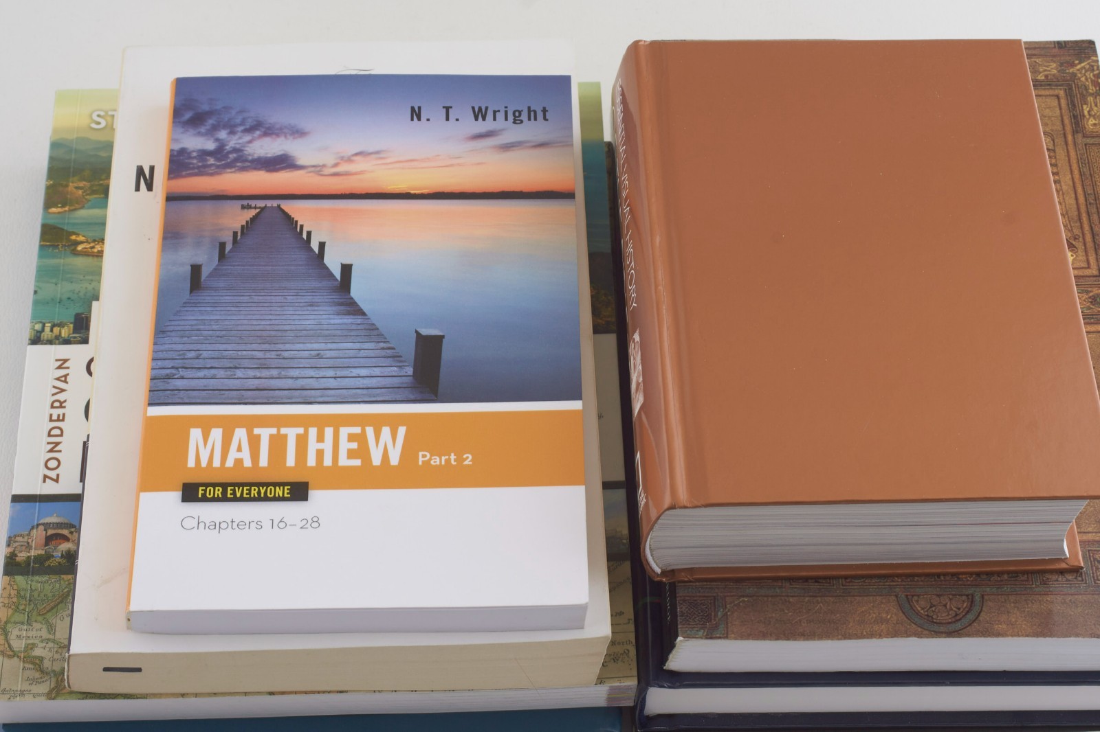 [Lot of 8] Bible Theology History Books N.T. Wright Zondervan