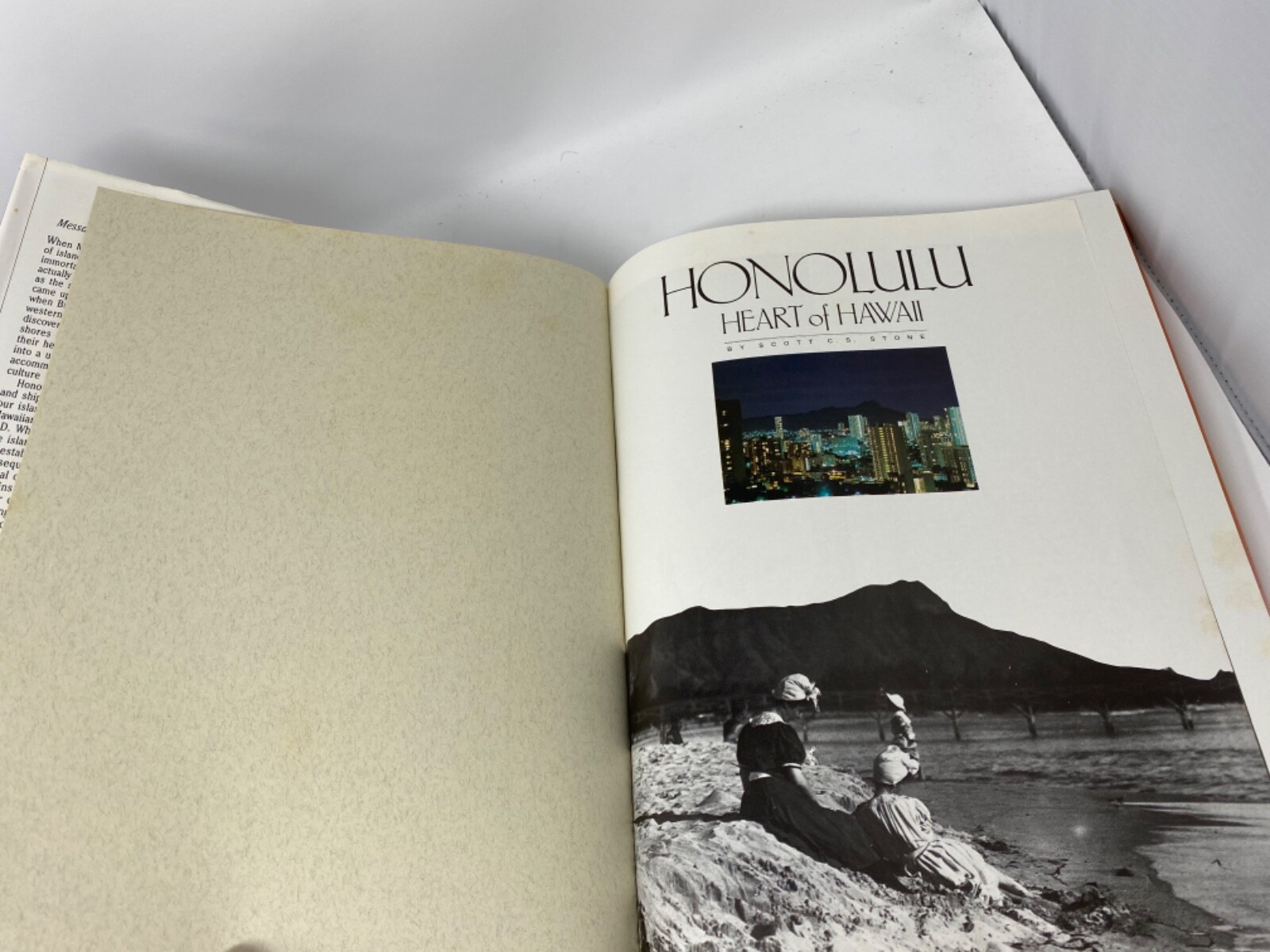 Honolulu: Heart of Hawaii by Scott C.S. Stone – 272 pages Hardcover 1983