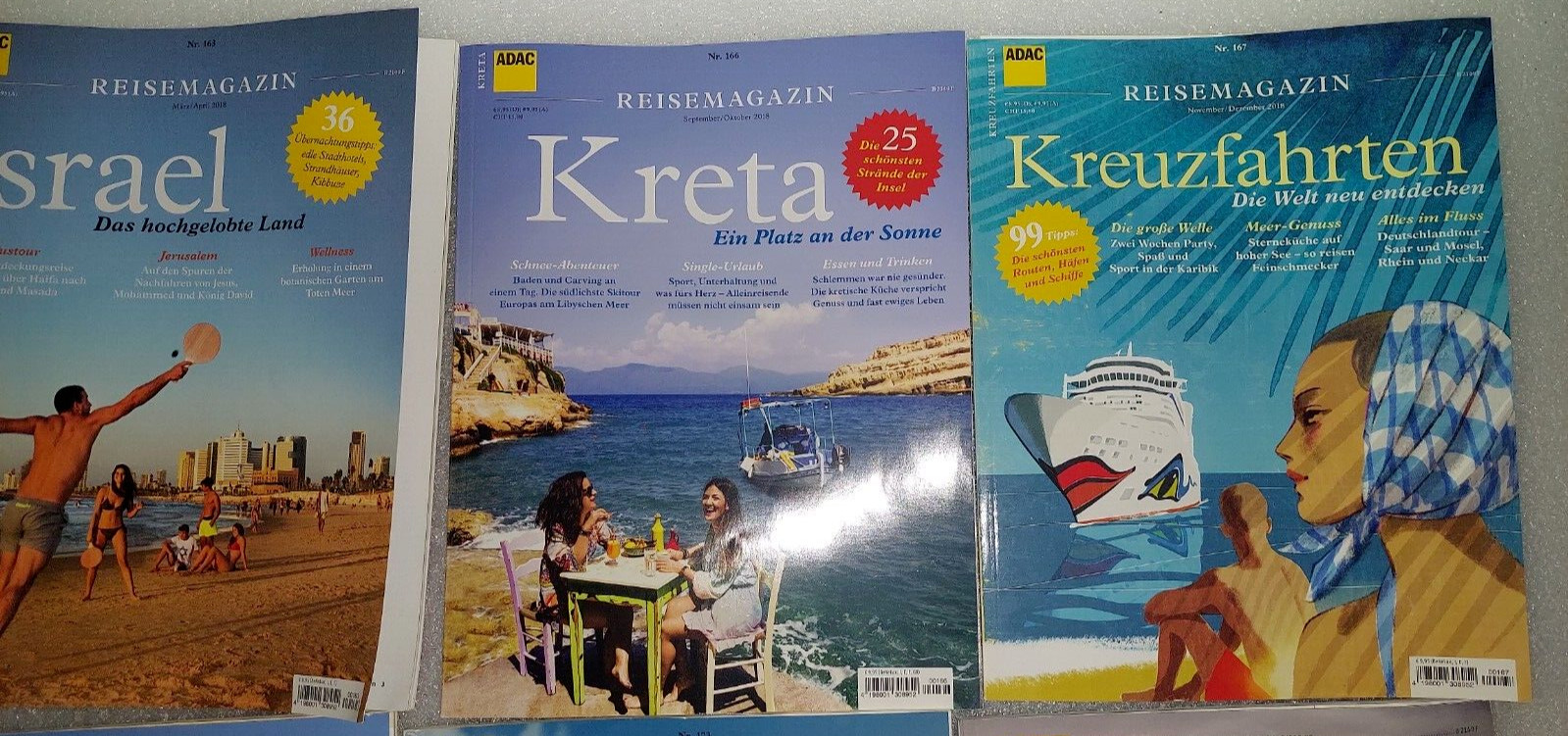 1×13 Pcs. ADAC Travel Magazine – Used