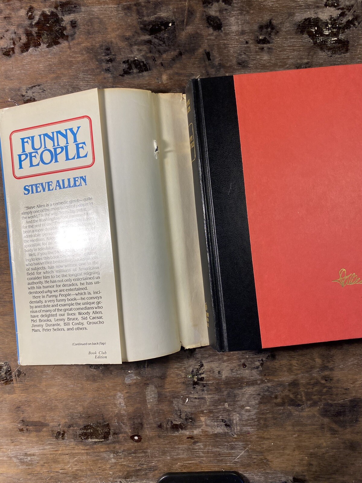 Funny People, by Steve Allen, Hardcover 1981 with Dust Jacket