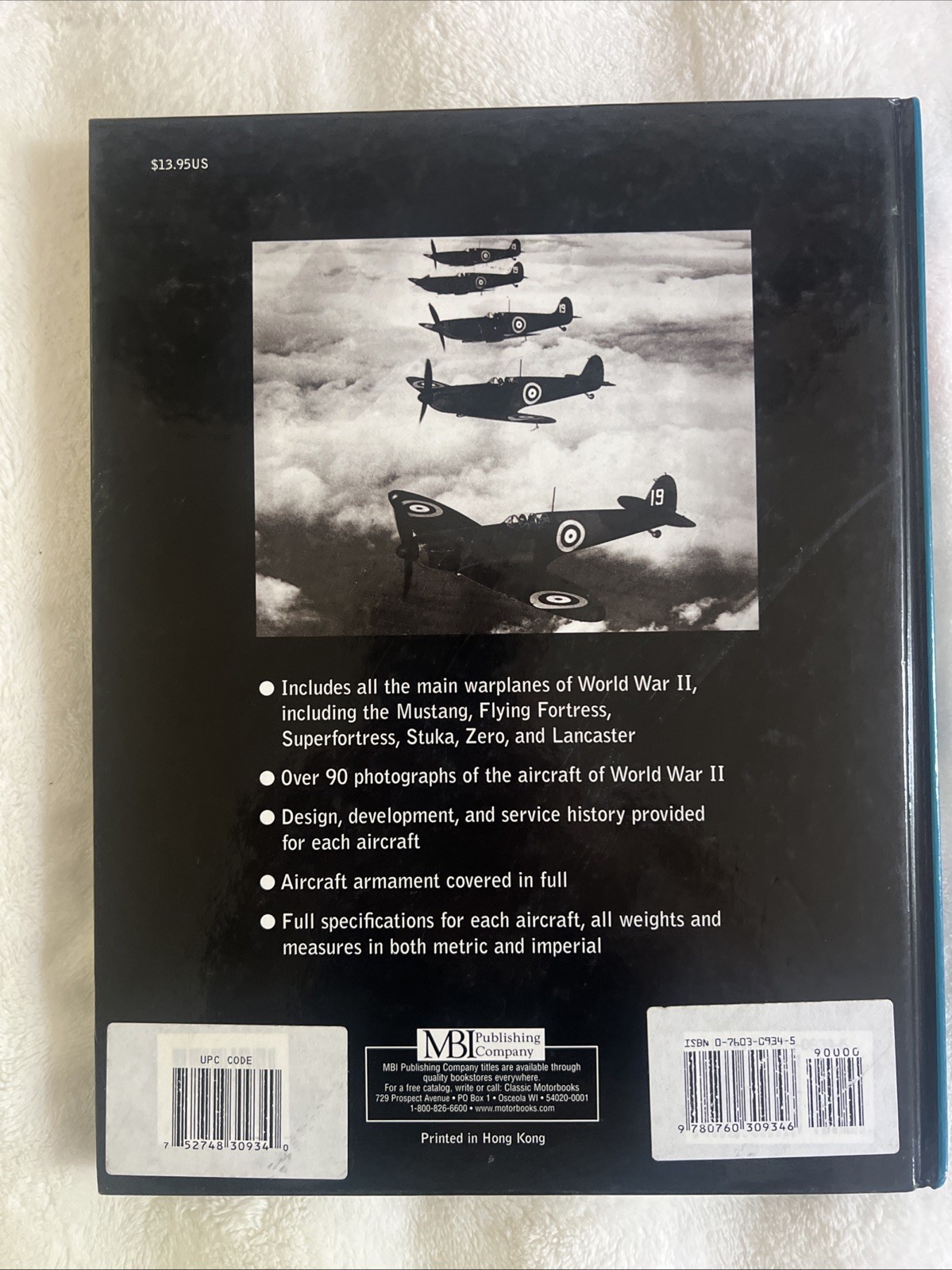 Aircraft of World War II Mike Sharpe 2000 First Edition Hardcover WWII