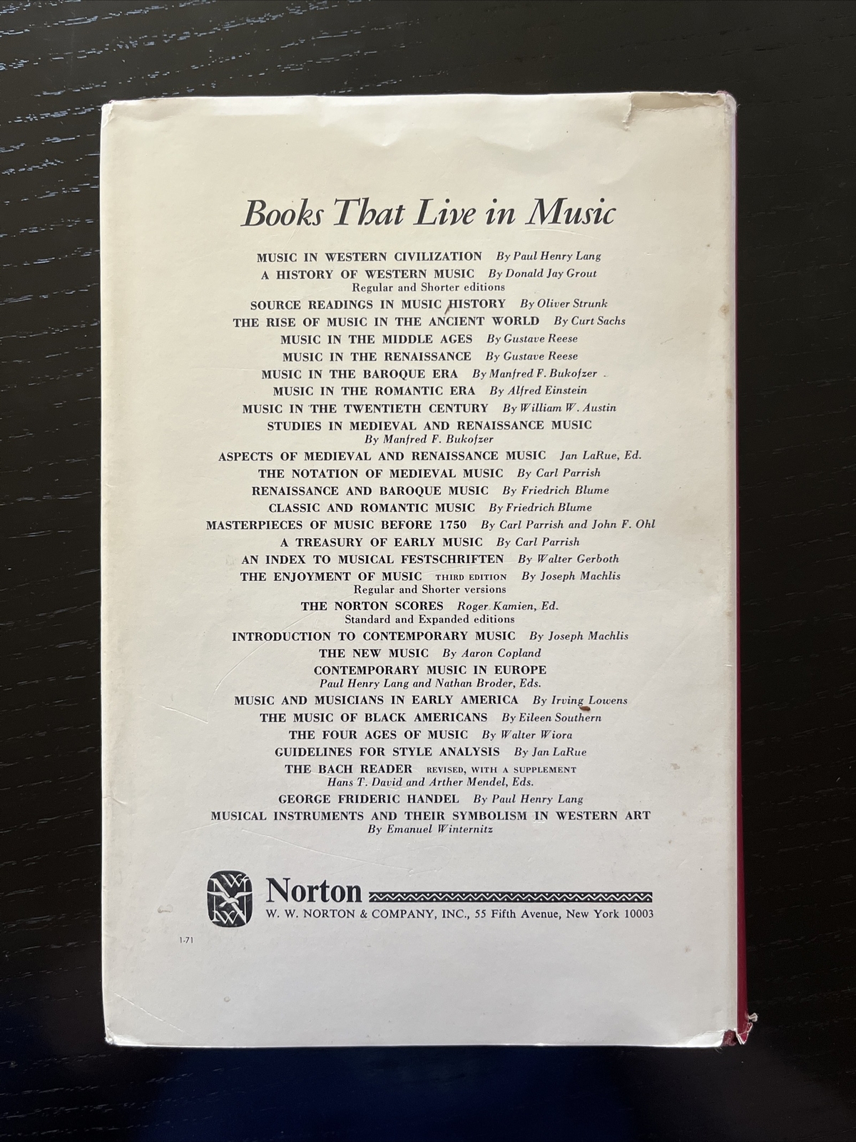 The Beethoven Reader (1971) by Arnold and Fortune Hardcover With Dust Jacket