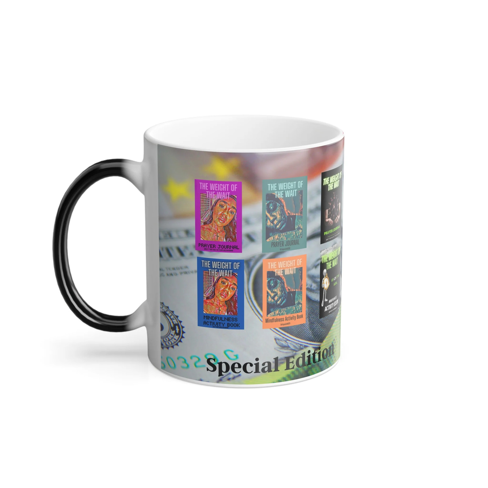 “The Weight Of The Wait” Color Changing Ceramic Mug, 11oz | Bible Verse Coffee M