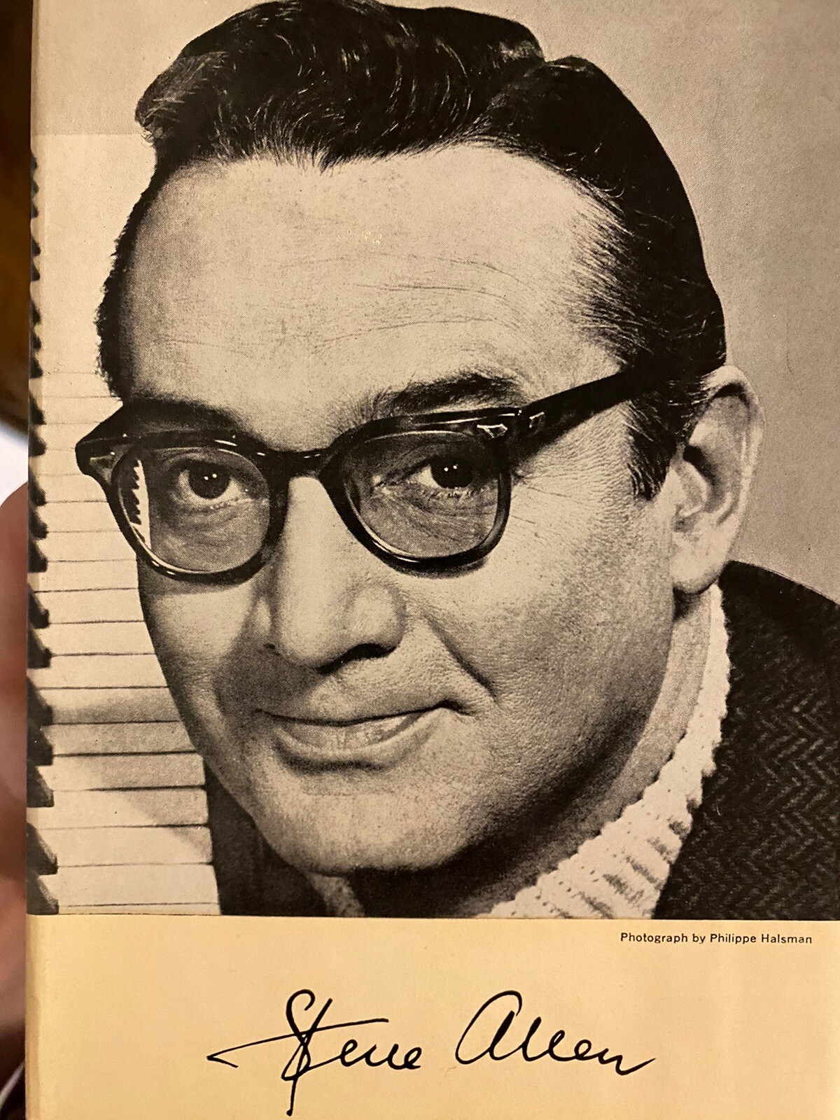 STEVE ALLEN SIGNED 1962 NOT ALL OF YOUR LAUGHTER NOT ALL OF YOUR TEARS HC Book