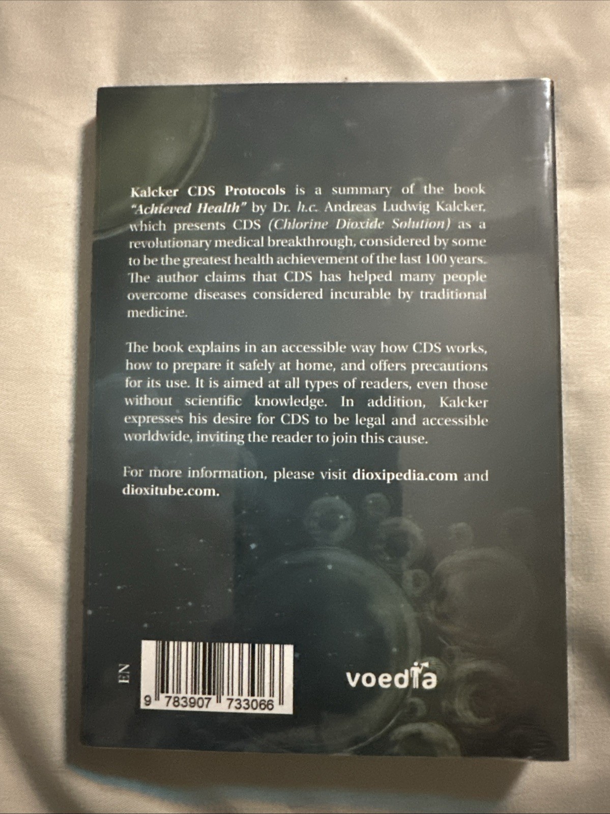 Set Of 2 Books ACHIEVED HEALTH by ANDREAS KALCKER