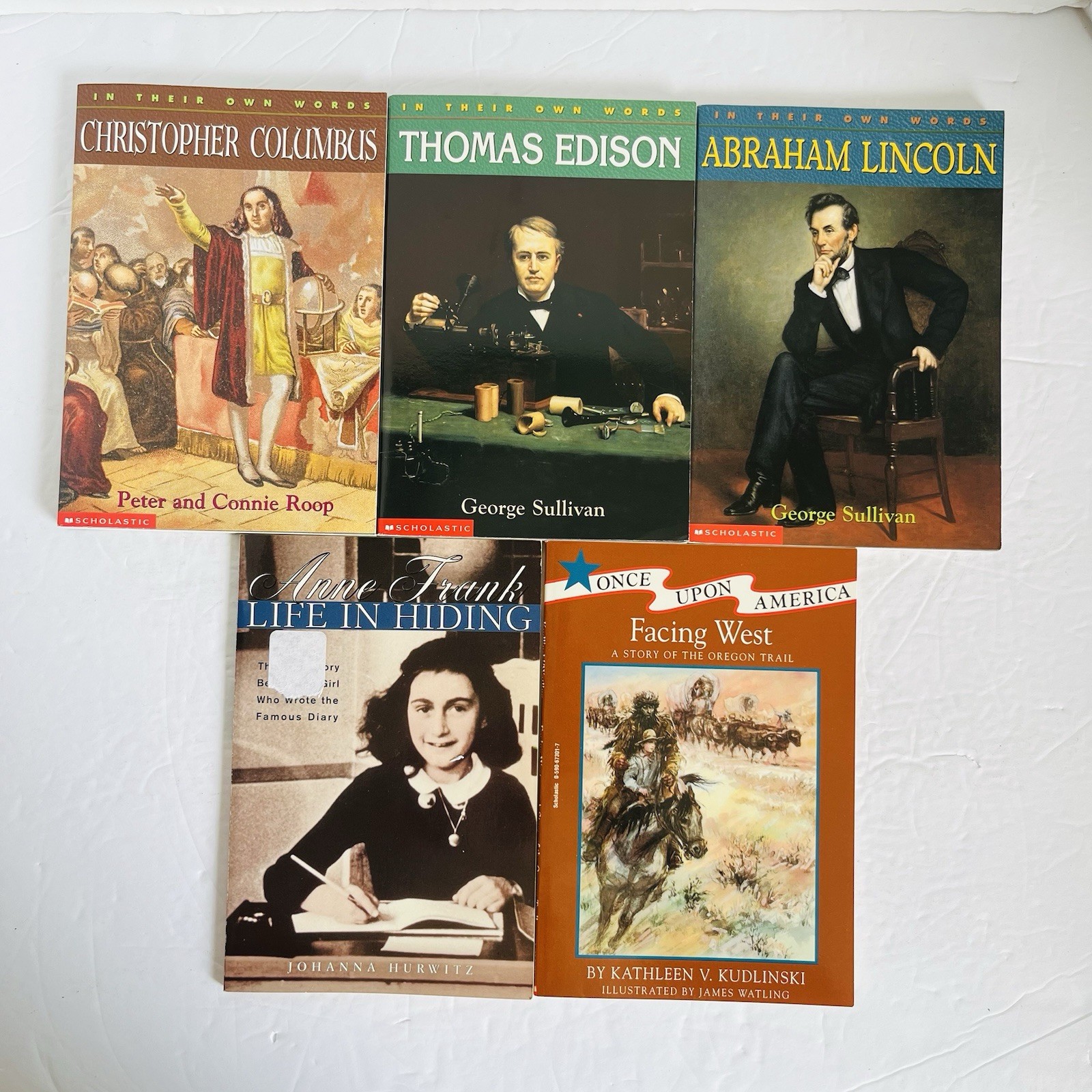 Lot 5 In Their Own Words Historical Biography Chapter Books History Curriculum