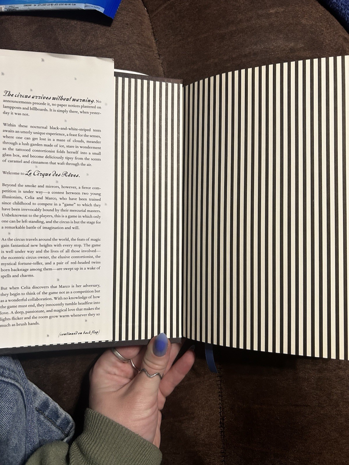 Night Circus by Erin Morgenstern (2011, Hardcover) Good Condition