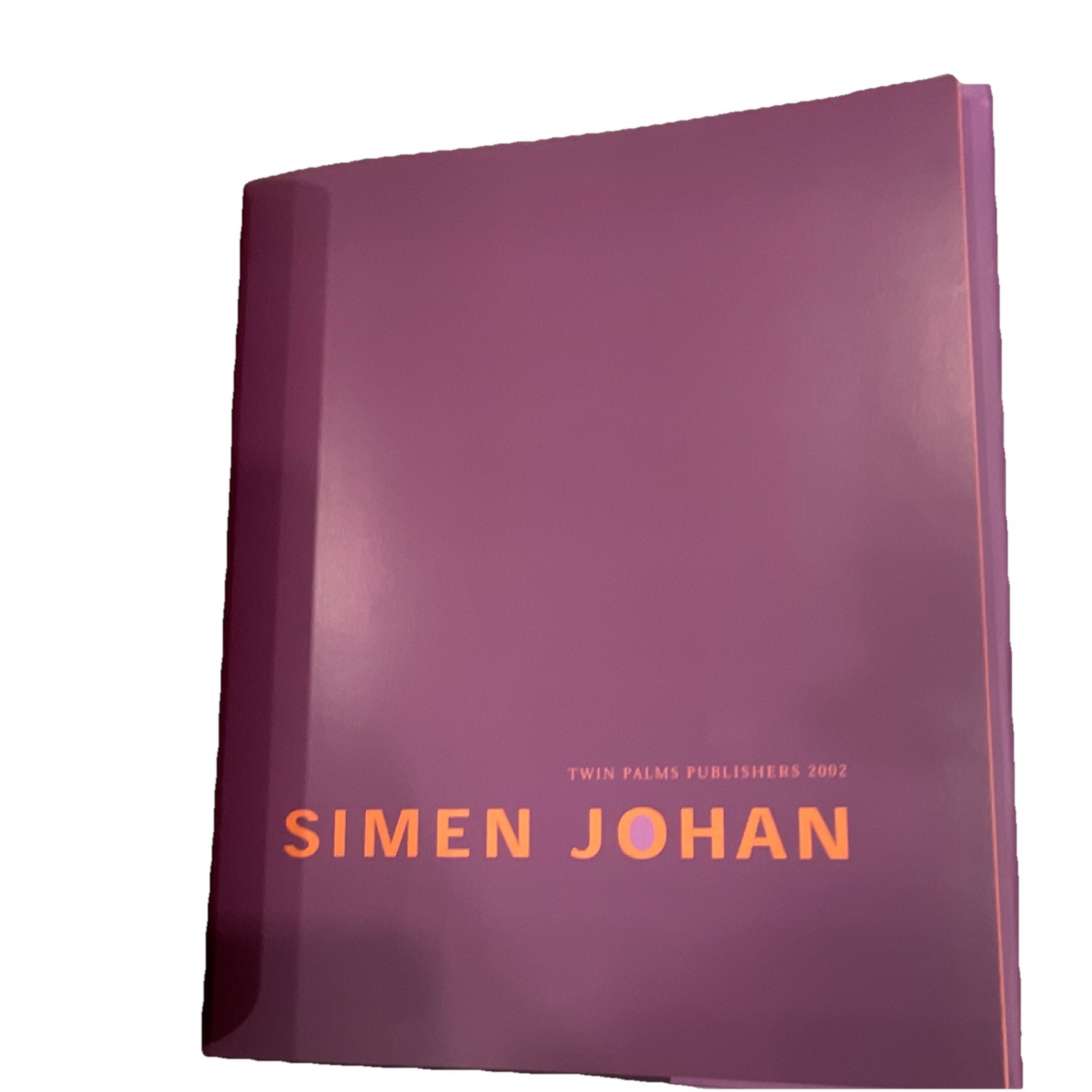 Room to Play by Simen Johan – Signed/Inscribed Hardcover Twin Palms 2002