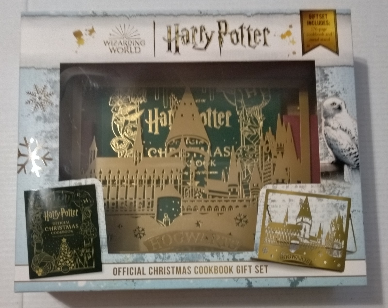 Wizarding World Harry Potter Official Christmas Cookbook Gift Set NEW