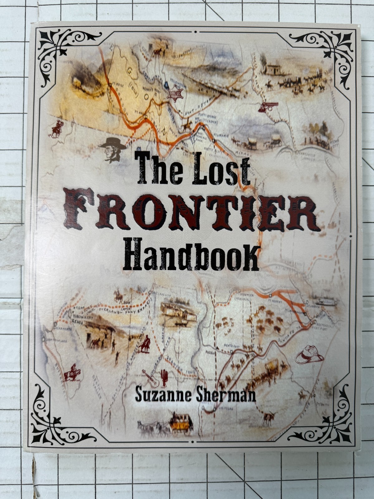 The Lost Frontier Handbook by Suzanne Sherman Survival Prepper Self-Reliance
