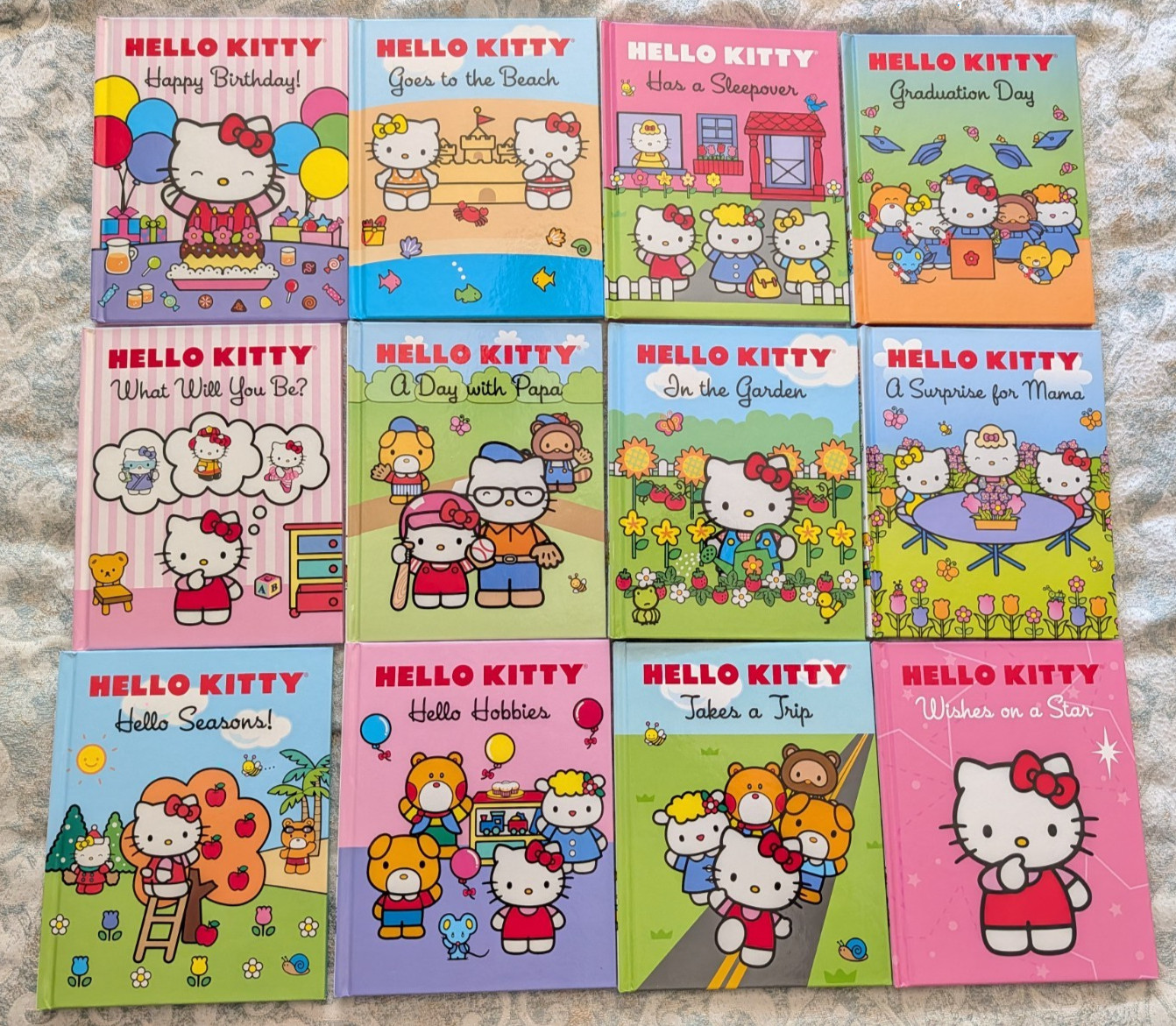 Hello Kitty Storybook Library Gift Box Set – Hardcover Set Of 12 Very Nice