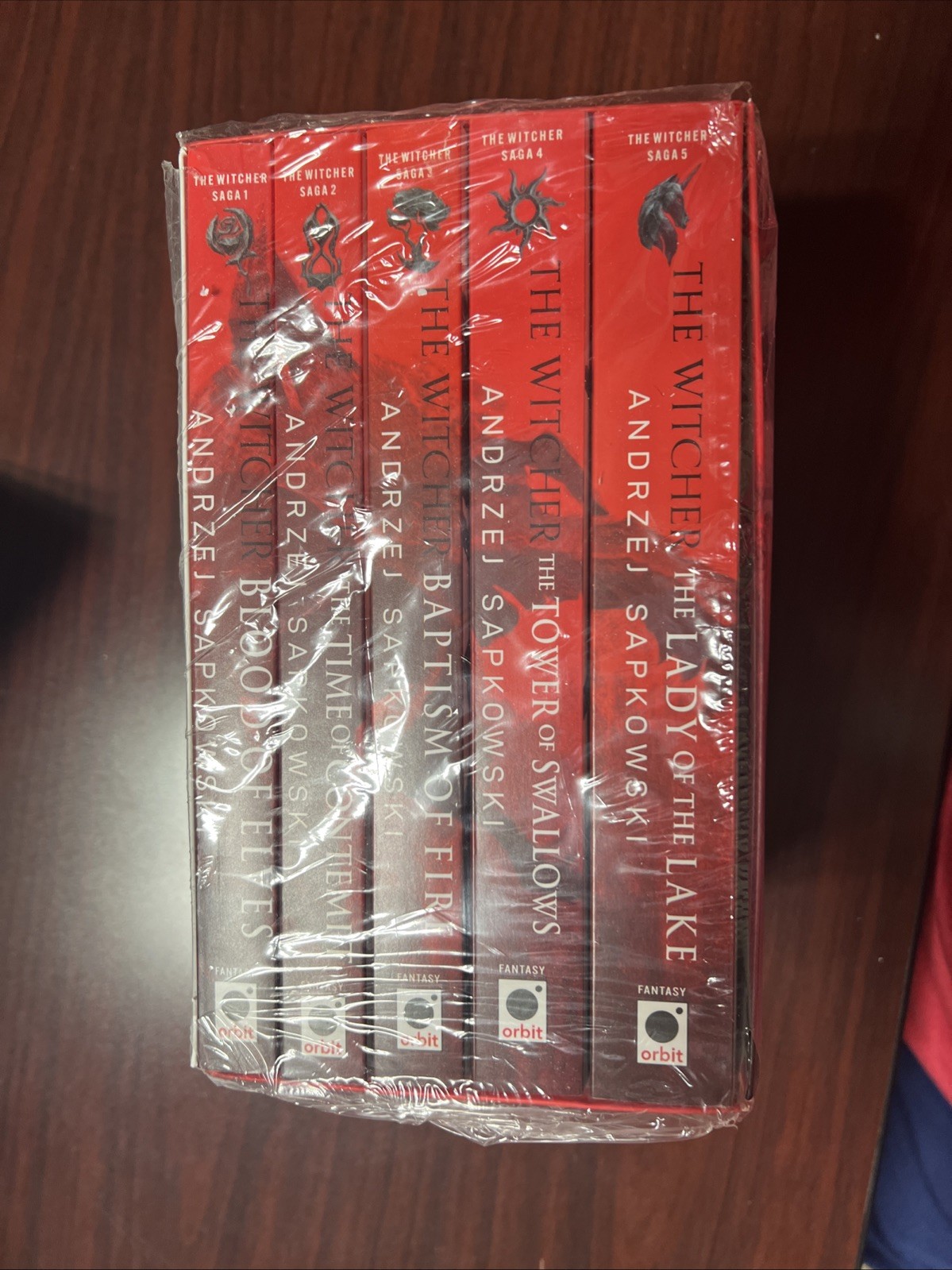 Witcher Boxed Set: Blood of Elves, the Time of Contempt, Baptism of Fire, the…