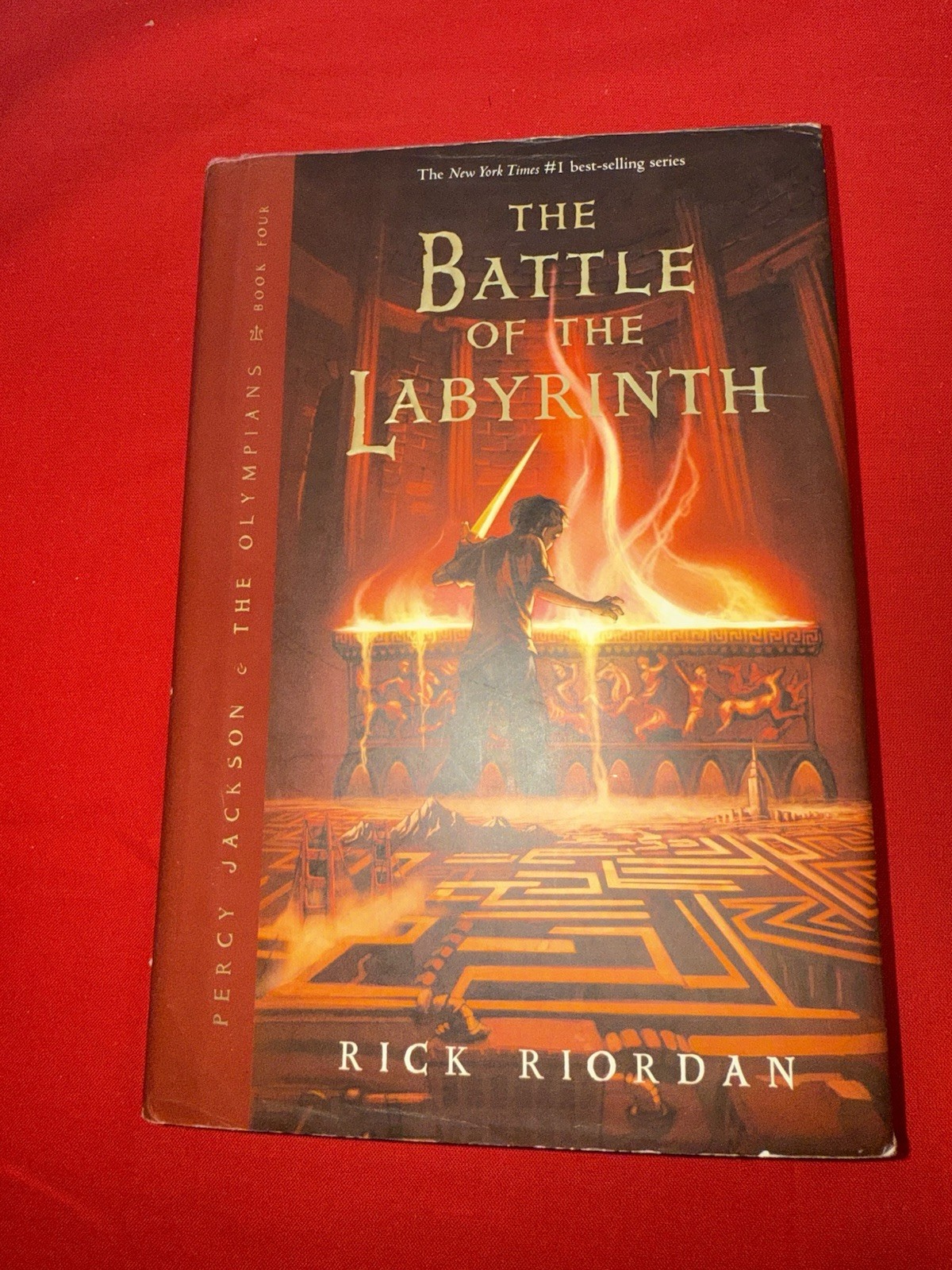 The Battle of the Labyrinth-Rick Riordan (1st Ed /1st Pr.)HC & DJ) Percy Jackson