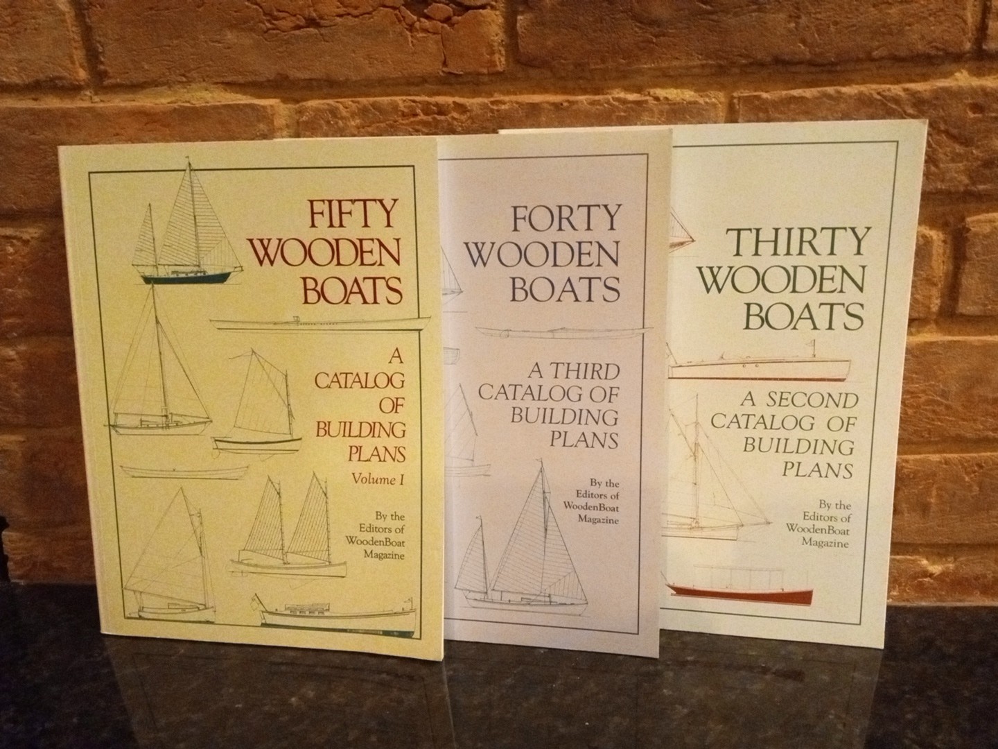 Fifty Wooden Boats/ Forty Wooden Boats/ Thirty Wooden Boats (Lot of 3) Pbk
