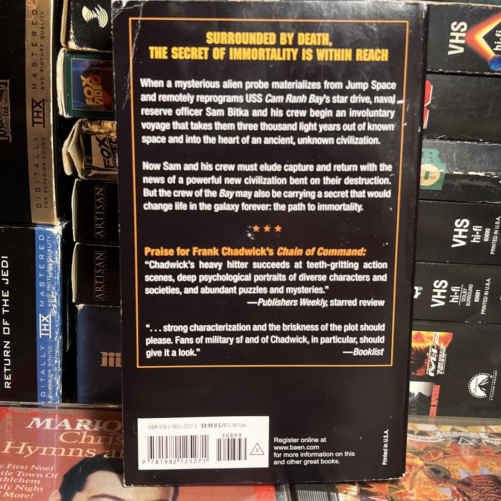 Ship of Destiny by Frank Chadwick 2021 Baen 1st Print Paperback Sci-Fi Space
