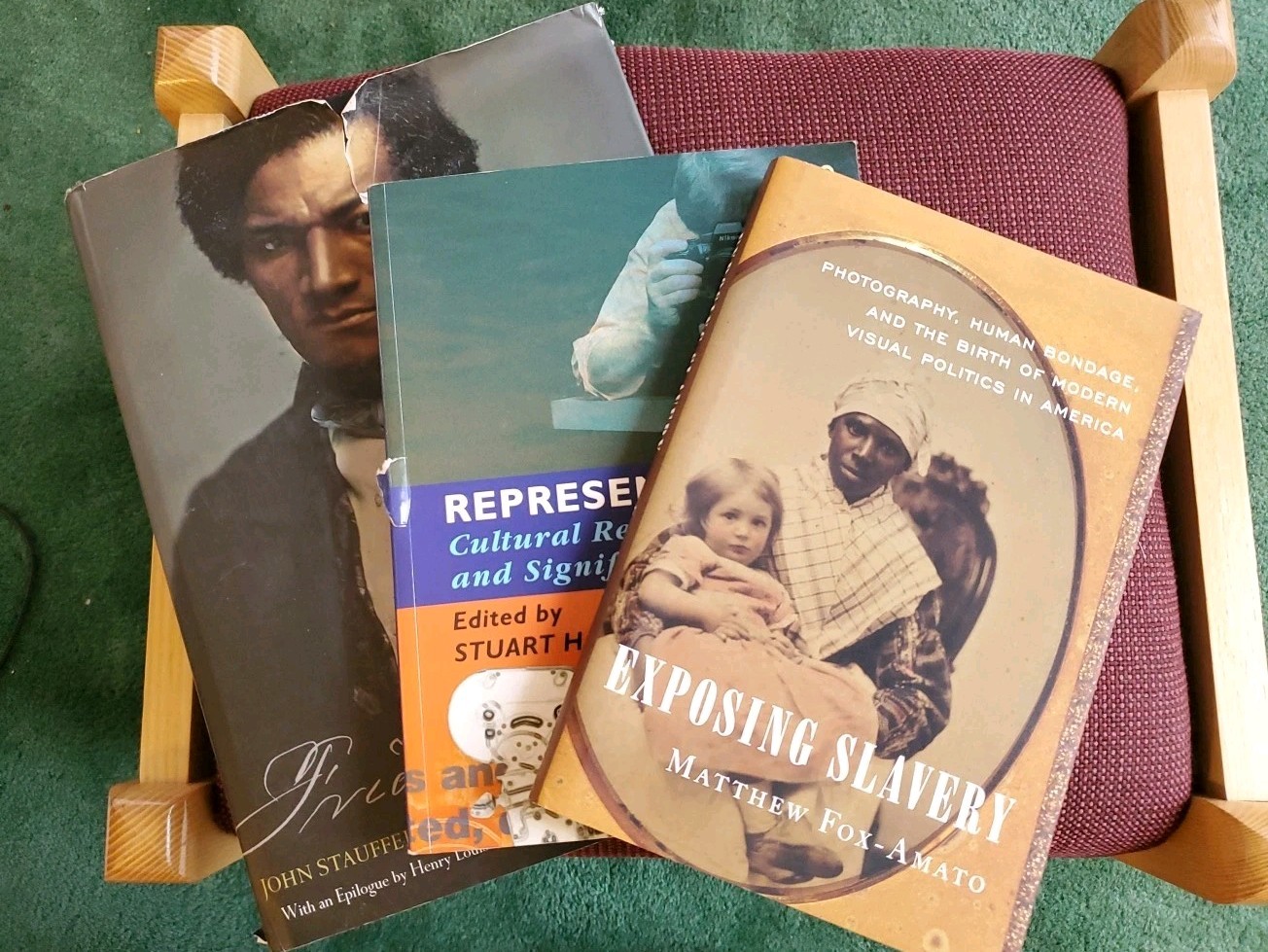 Exposing Slavery; Picturing Frederick Douglass; Representation: Lot of 3 Books