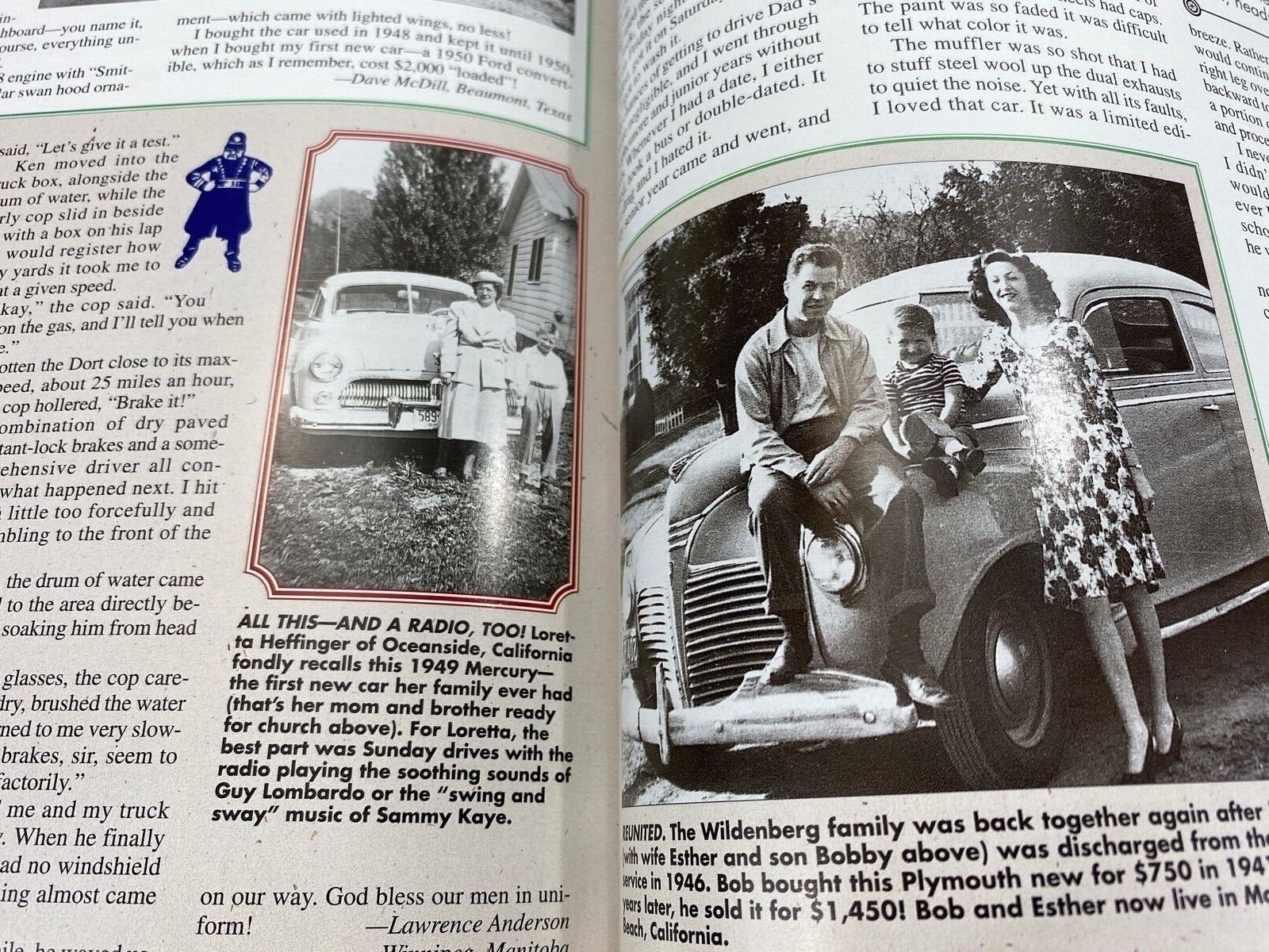 Vintage Book MOTORIN’ ALONG – Hardcover By Mike Beno 162 pages