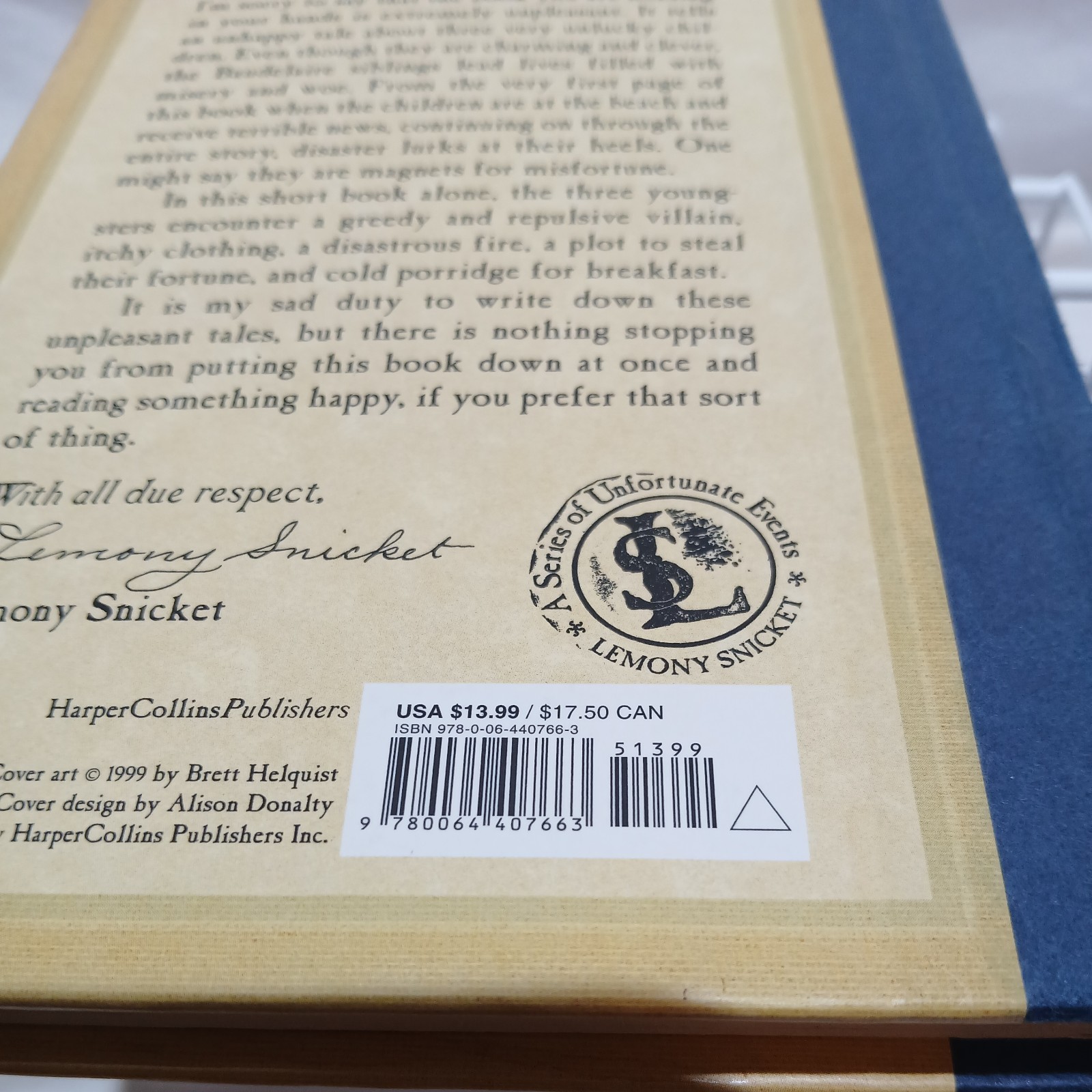 Lemony Snicket-A Series of Unfortunate Events-Book 1-The Bad Beginning-162 Pages