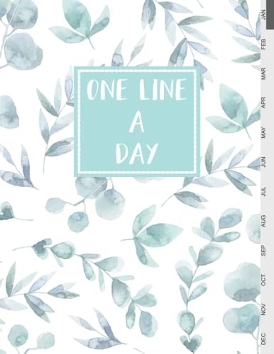 One Line a Day: A Big 5-Year Memory Journal size 8.5×11 inches, 380 pages, w…