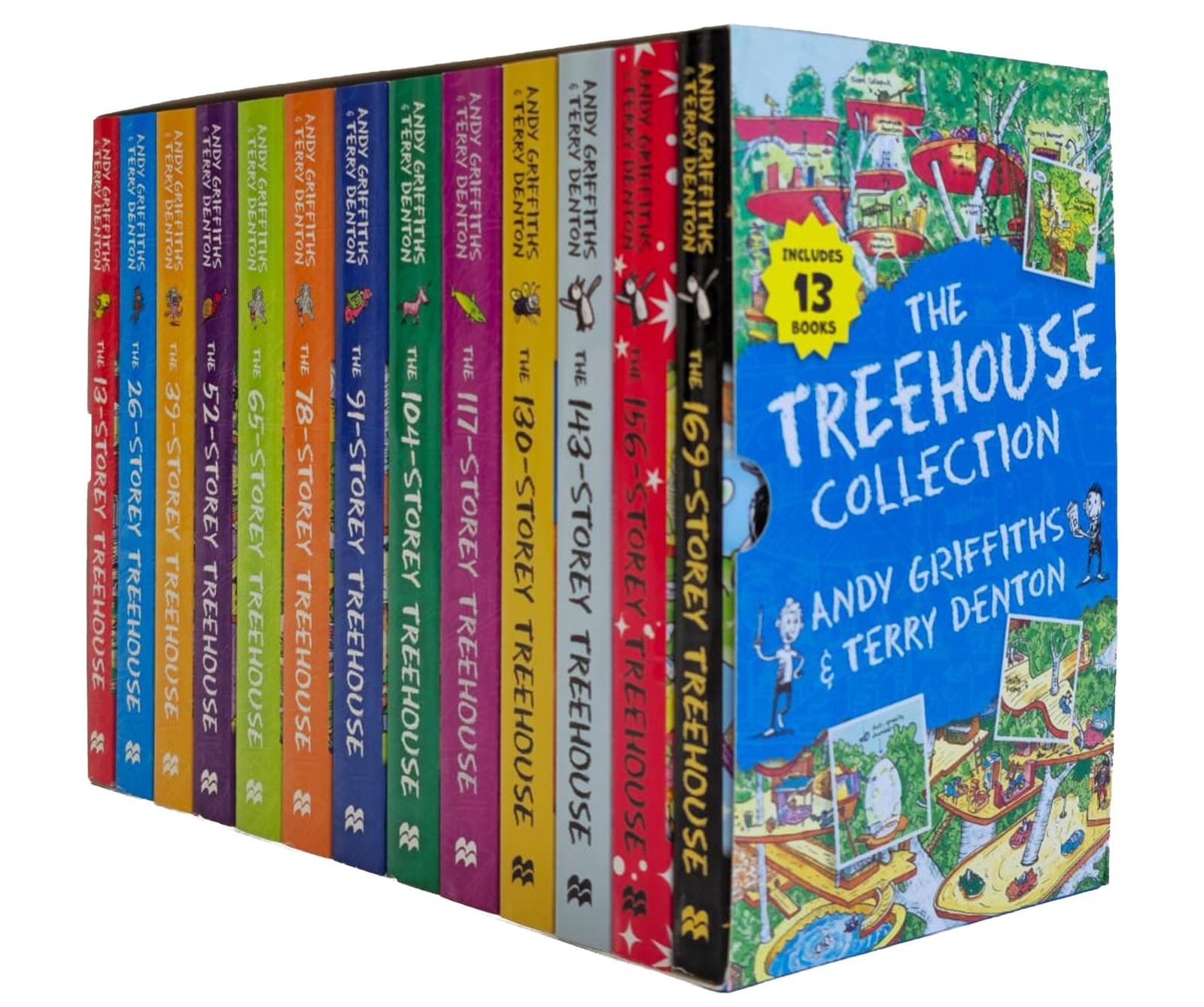 The Treehouse Series by Andy Griffiths & Terry Denton 13 Books Box Set – PB