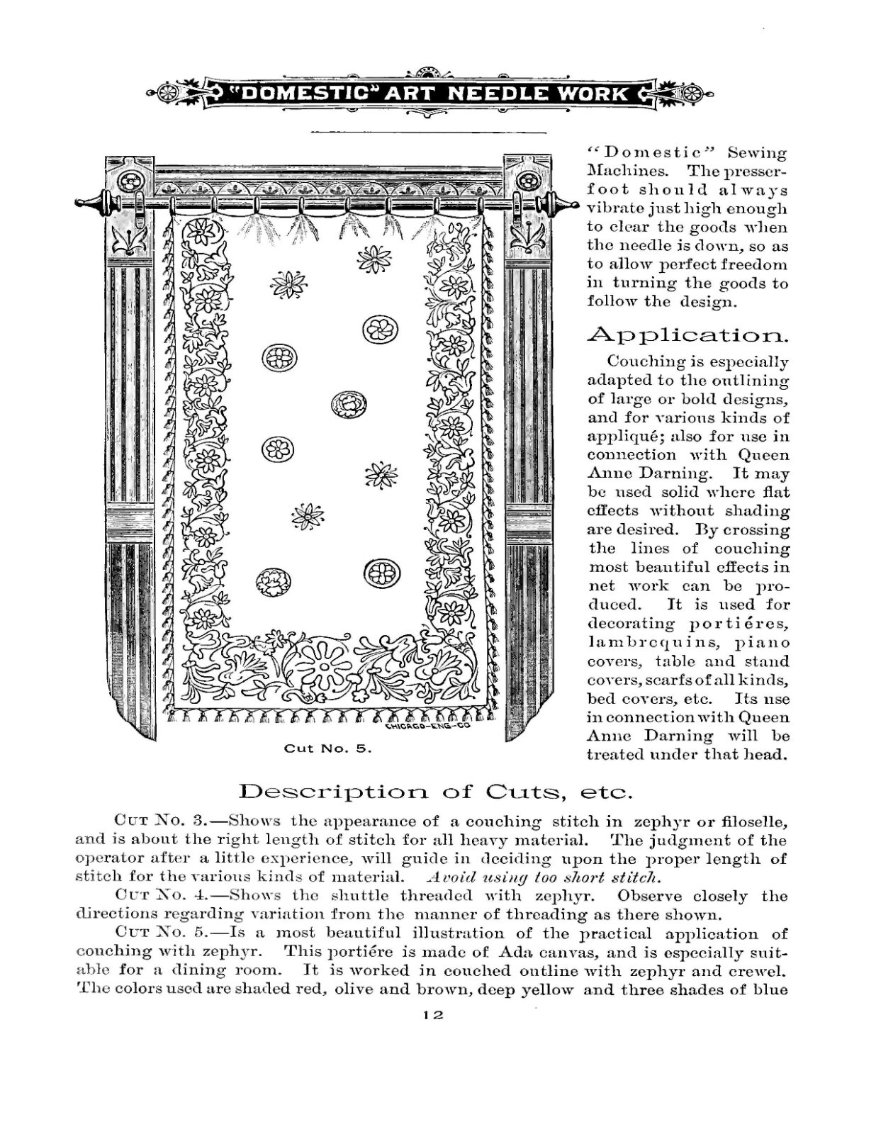 Domestic Decorative Art Needle Work 1886 (44 Pages)