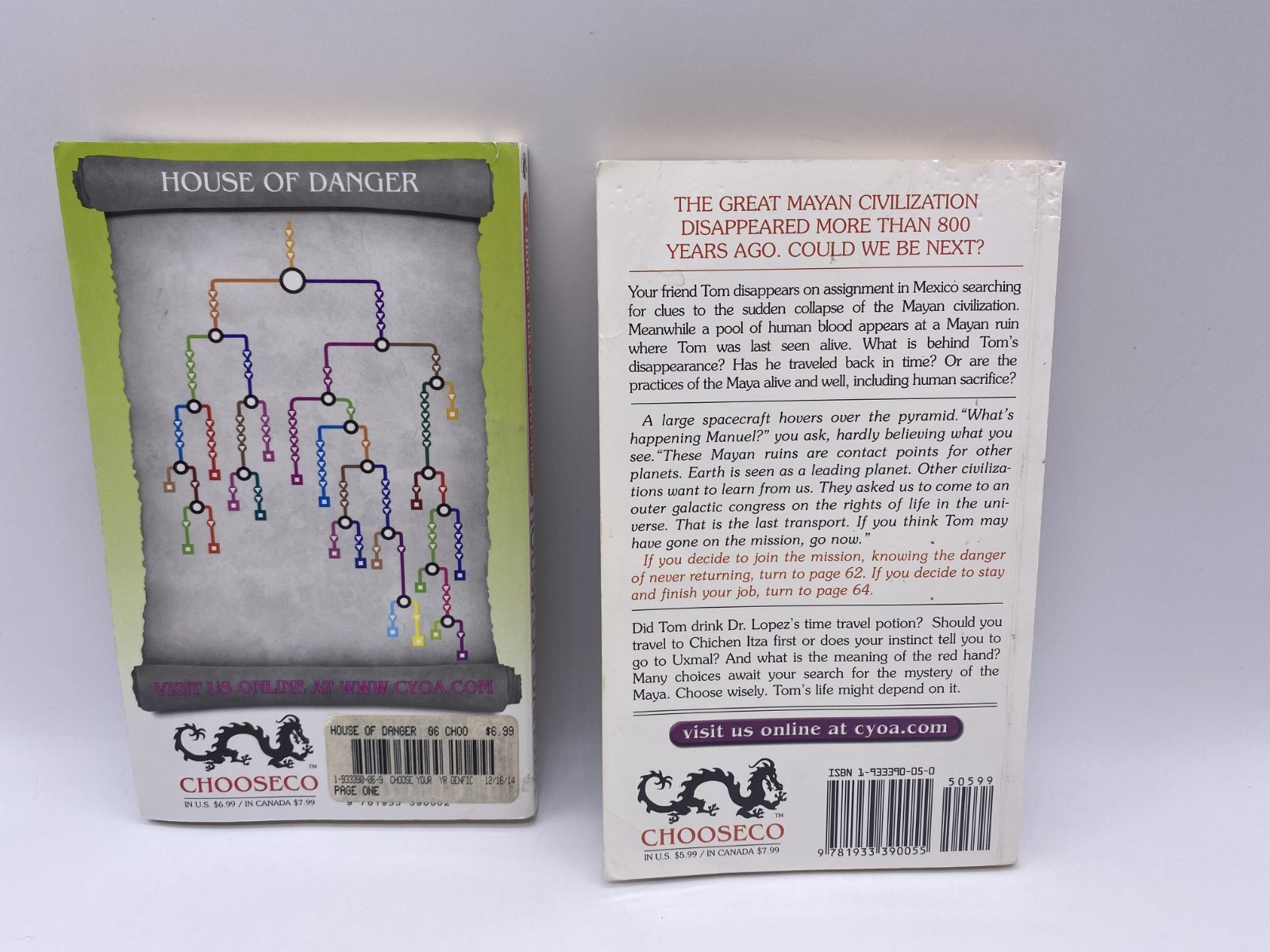Choose Your Own Adventure Series CYOA 2000’s Paperback Lot of 4 Bantam Chooseco