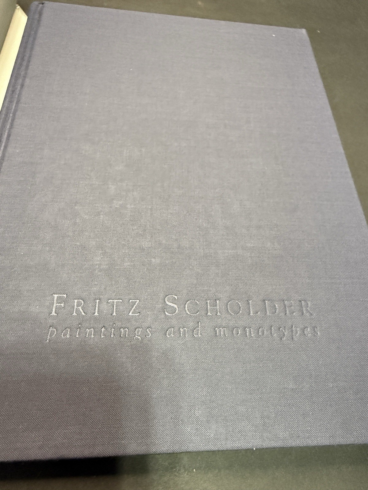 Fritz Scholder Paintings & Monotypes 1988 | Twin Palms | Tarn Provenance VG