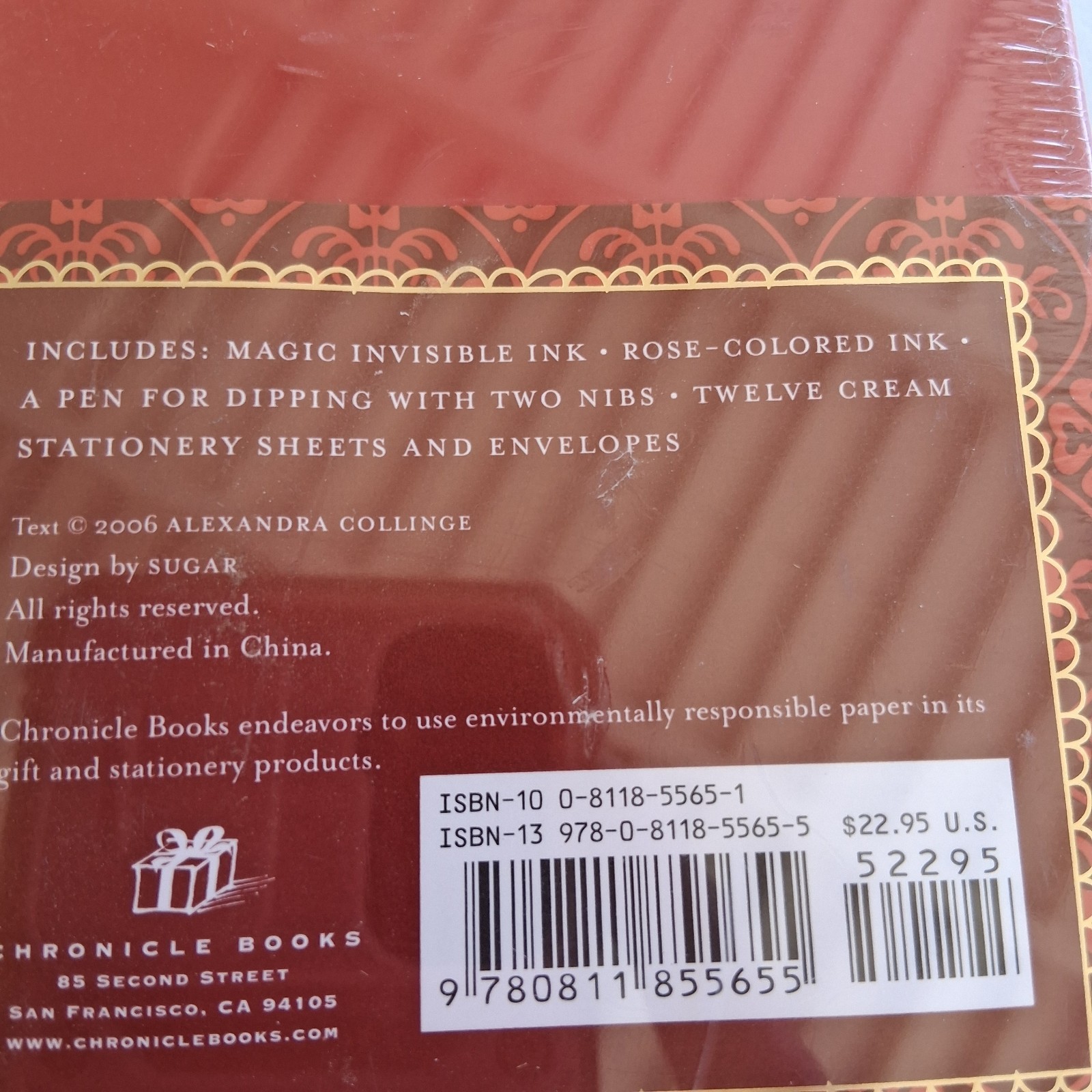 Secret Love Letters Gift Box Set 2006 Chronicle Books Magic Invisible Ink New
